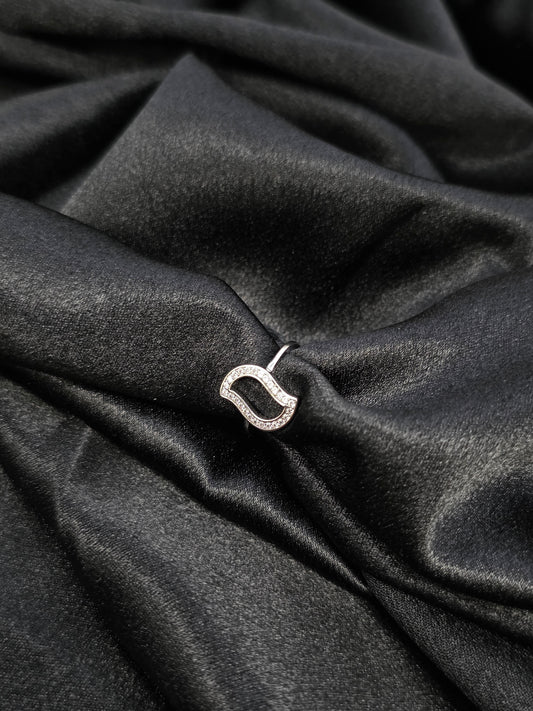 SILVER RING SIZE 5 GR051