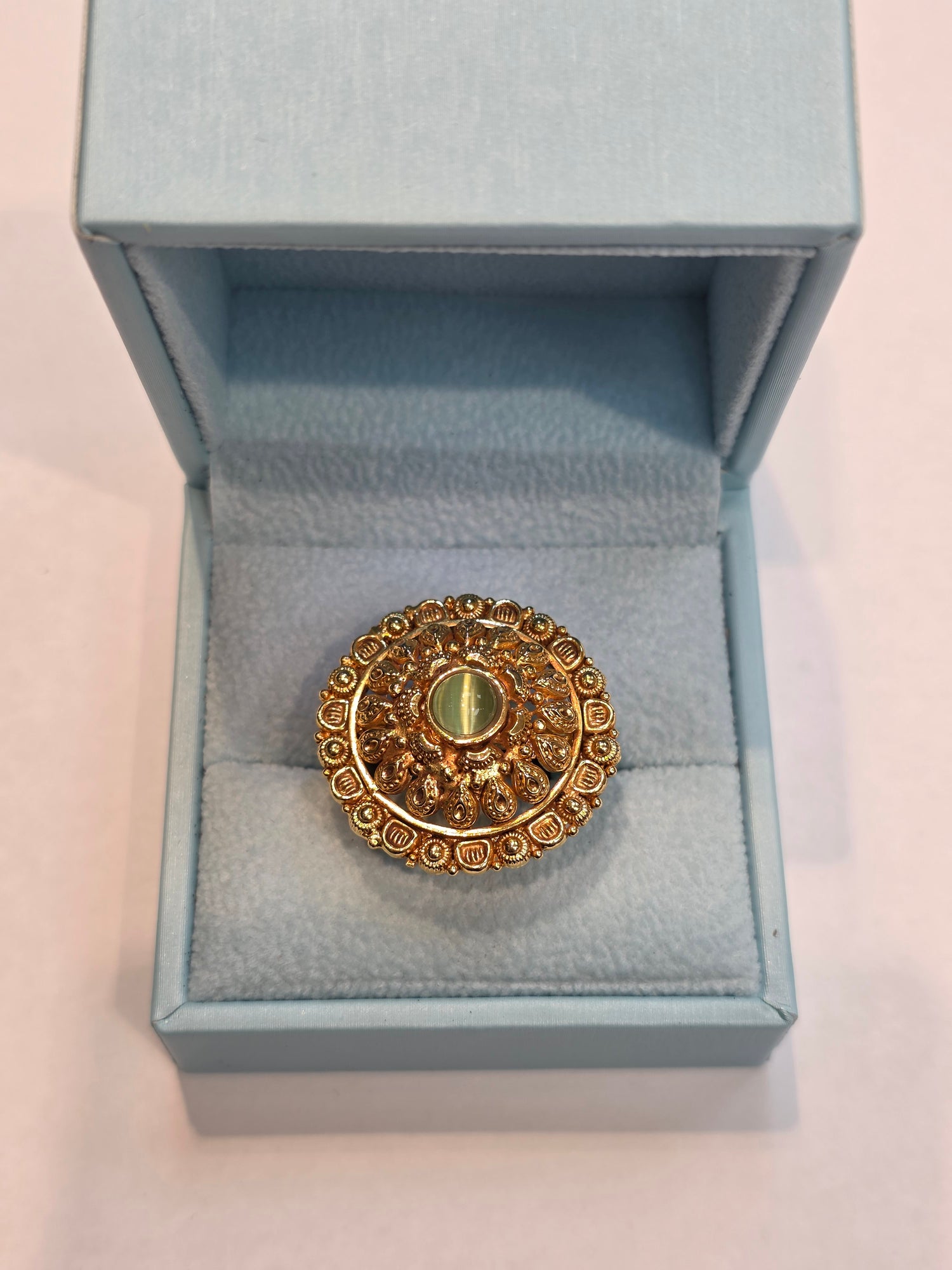 GOLD PLATED RING ADJUSTABLE