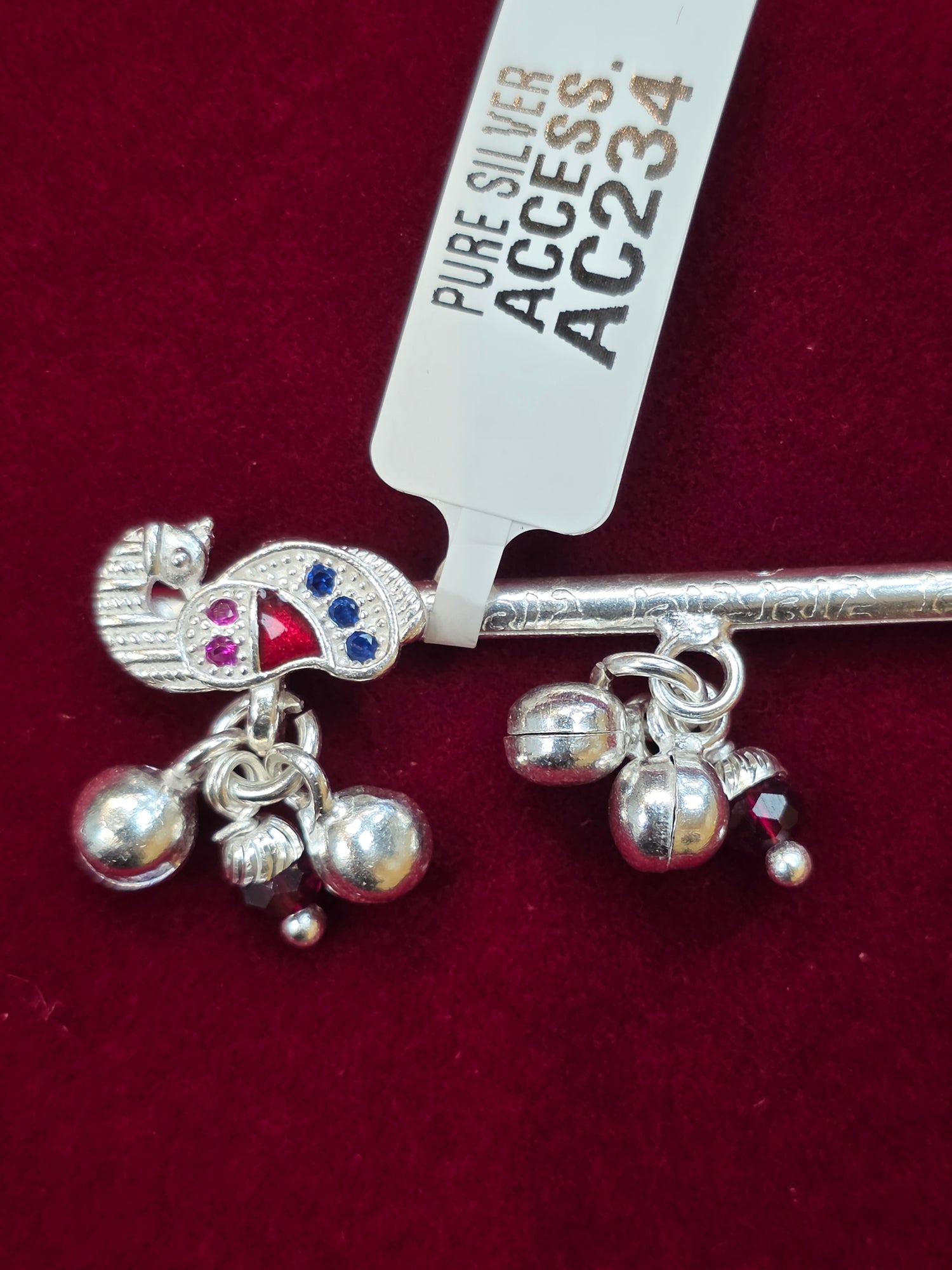 PURE SILVER LADDU GOPAL’S BANSURI AC234