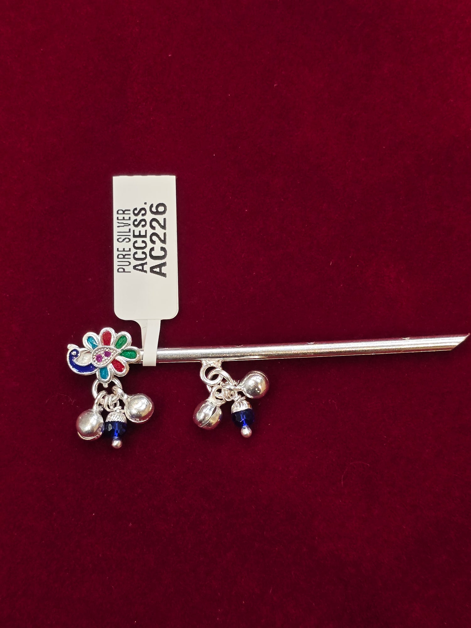 PURE SILVER LADDU GOPAL’S BANSURI AC226
