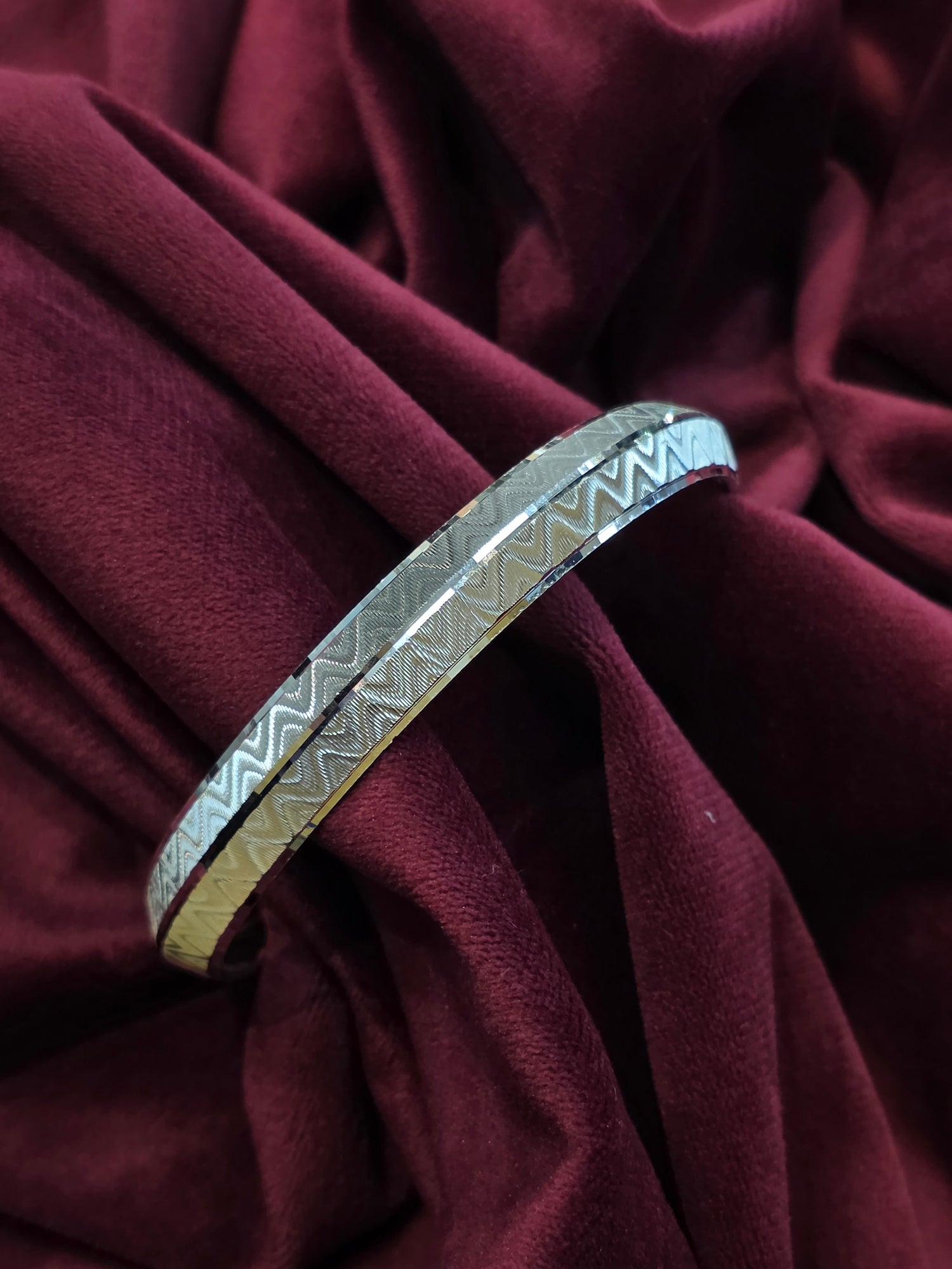 MEN SILVER KADA SIZE 2.6 BK065