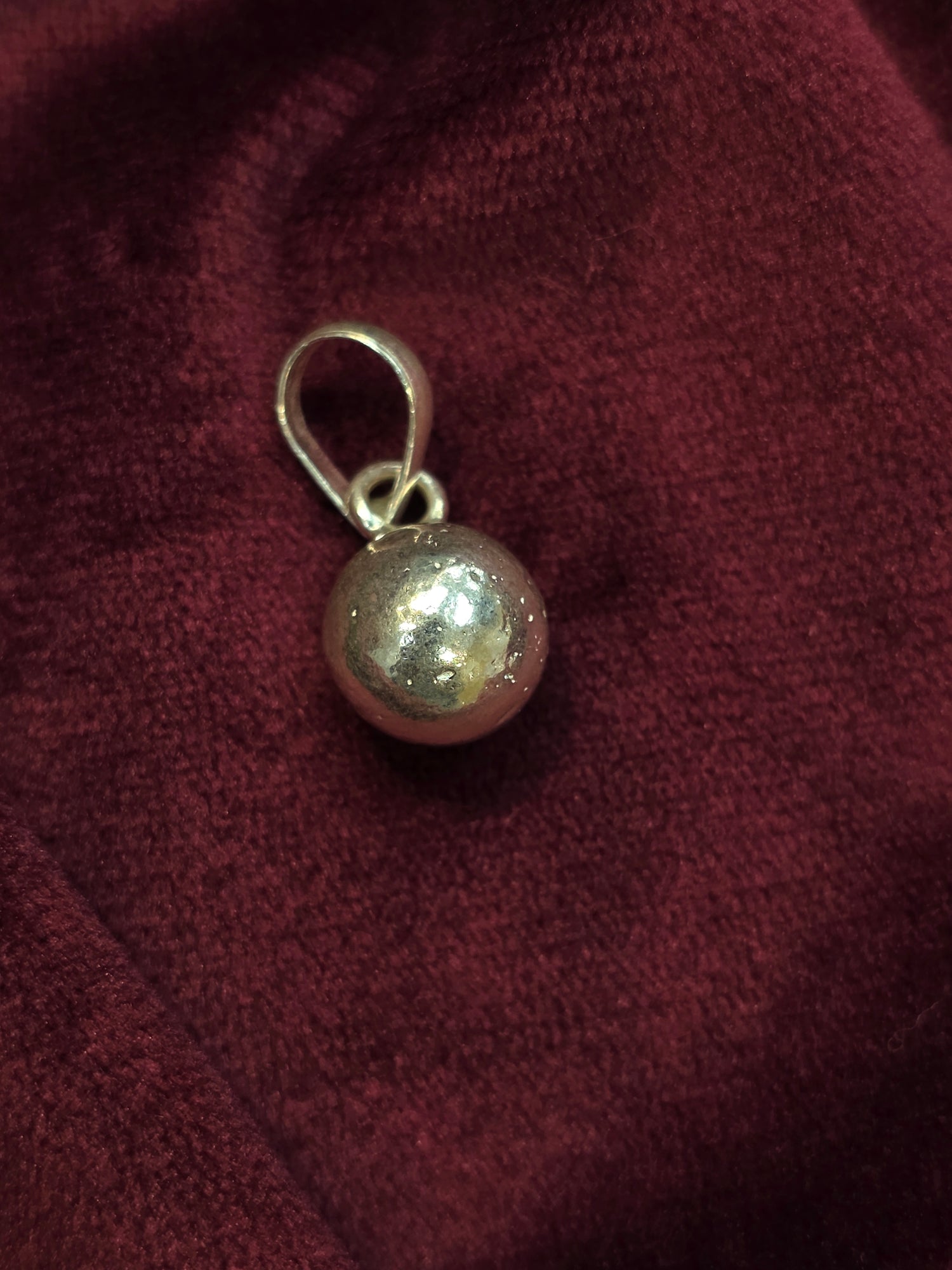 PURE SILVER SOLID BALL AC102