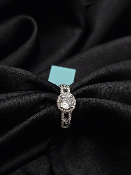 SILVER RING SIZE ADJ GR640