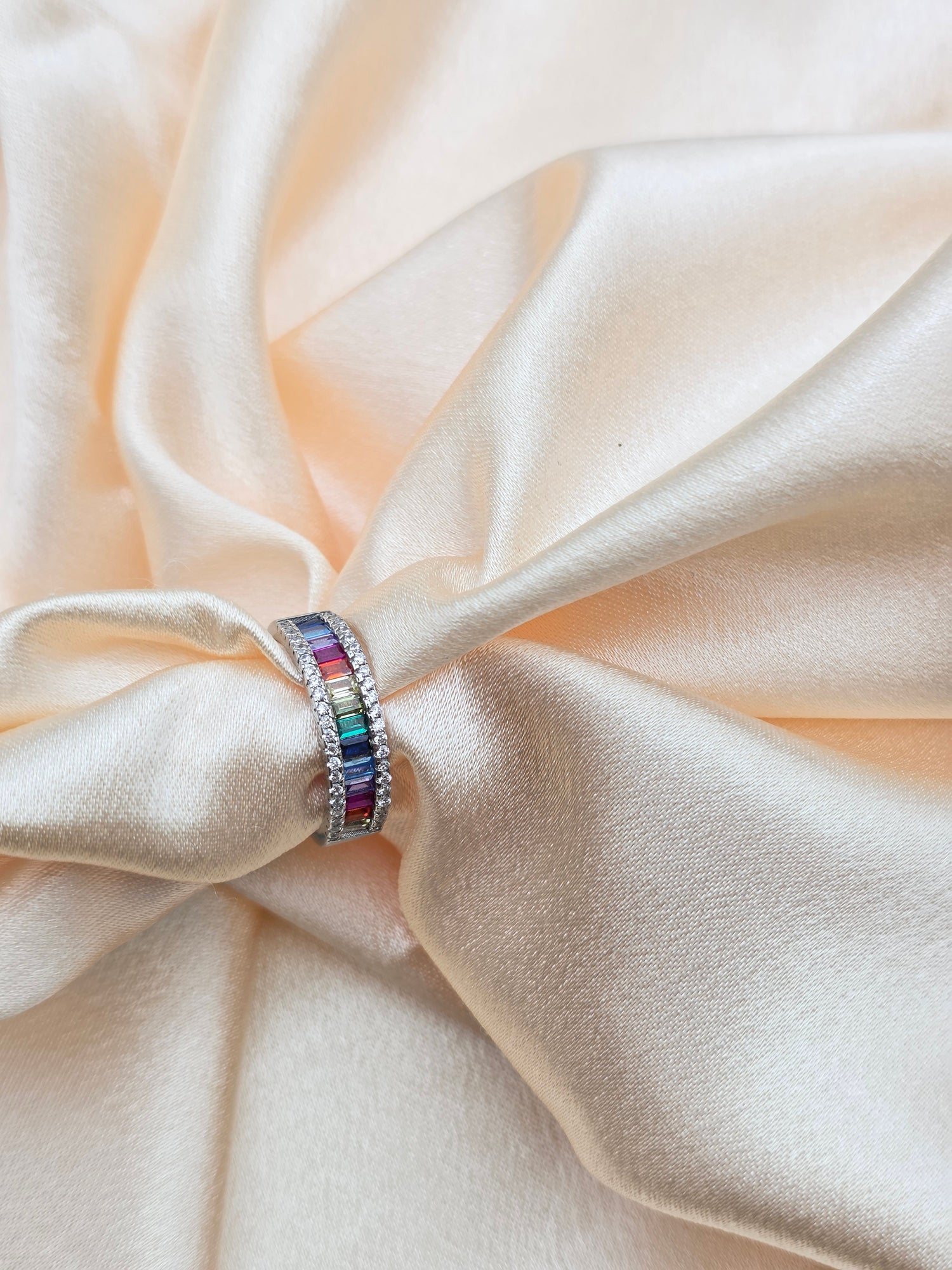 SILVER RING SIZE 8 GR139