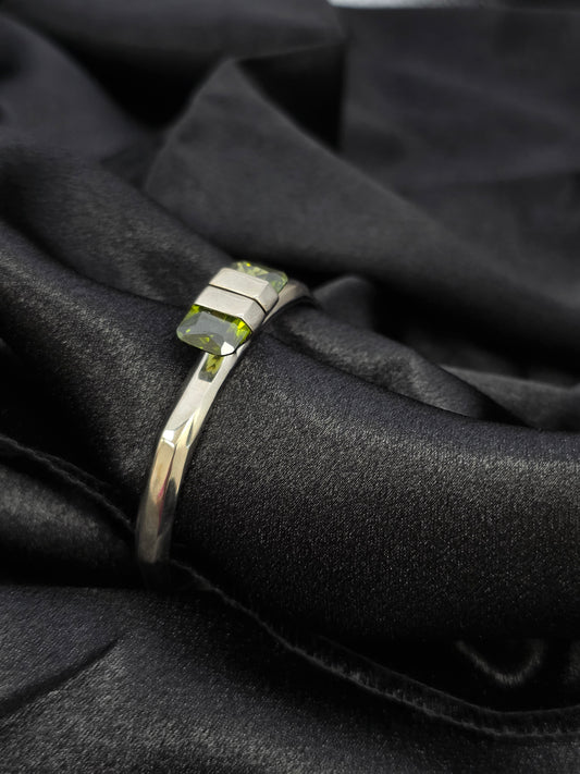 SILVER BANGLE BRACELET 2.2 INCH GB037