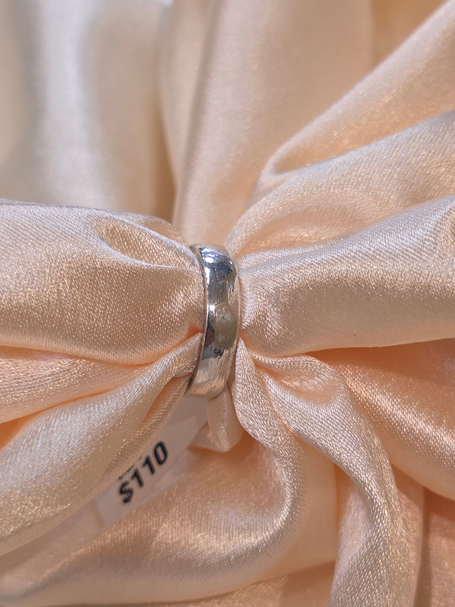 PLAIN SILVER BAND SIZE 6 GR759