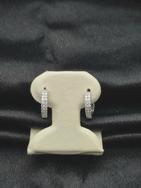SILVER HOOPS GH085