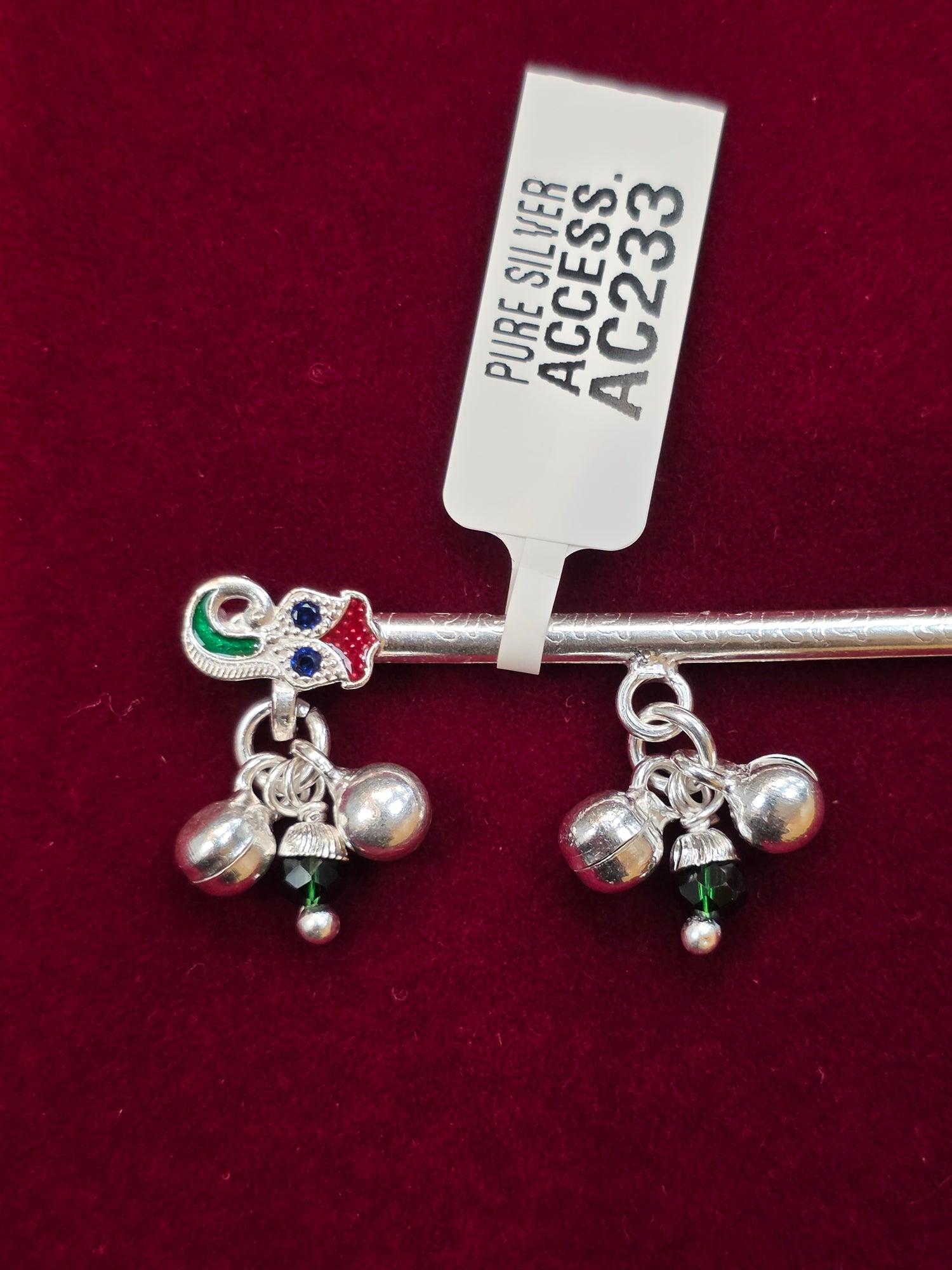 PURE SILVER LADDU GOPAL’S BANSURI AC233