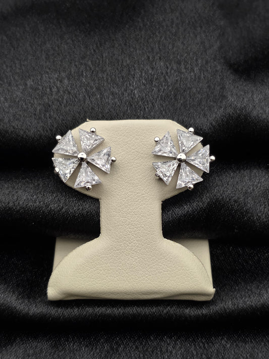SILVER EAR STUDS GE590