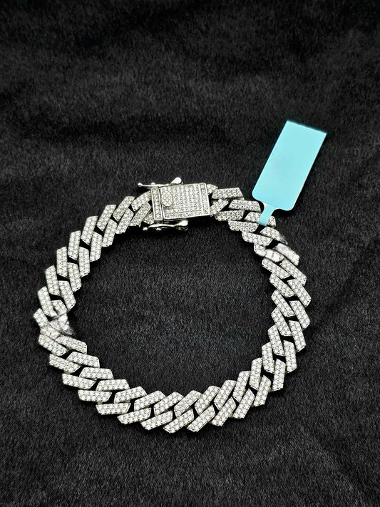 ICED 925 SILVER BRACELET IB024