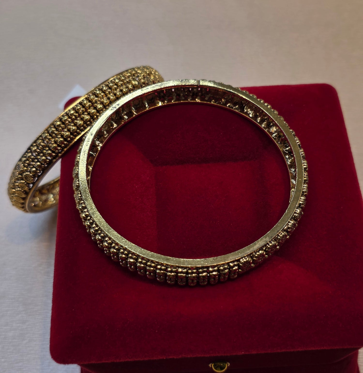 GOLD PLATED BANGLES SIZE 2.3 BG009