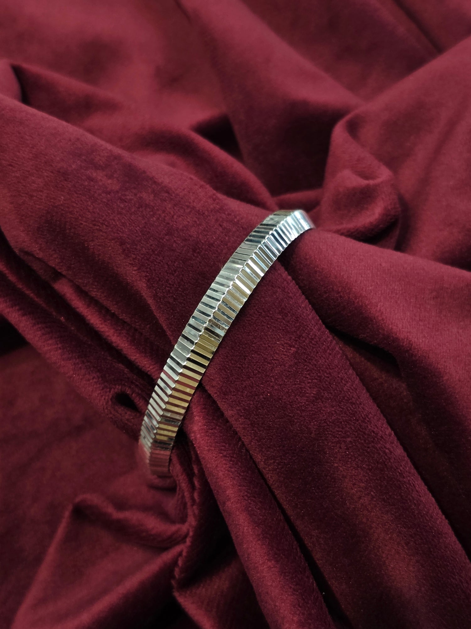 MEN SILVER KADA SIZE 2.4 BK046