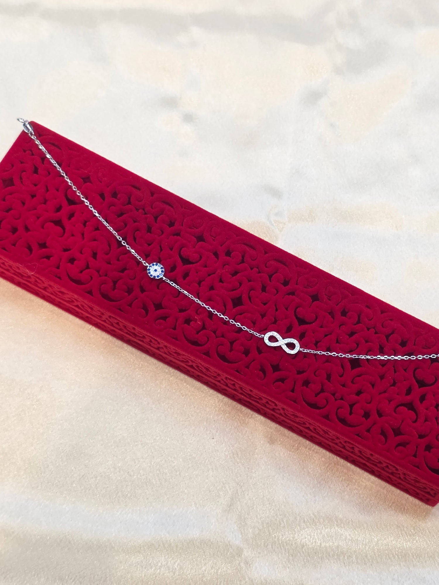 SILVER SINGLE ANKLET SA050