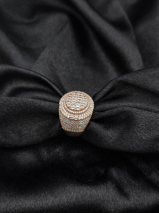 BOYS SILVER RING SIZE 10 BR001