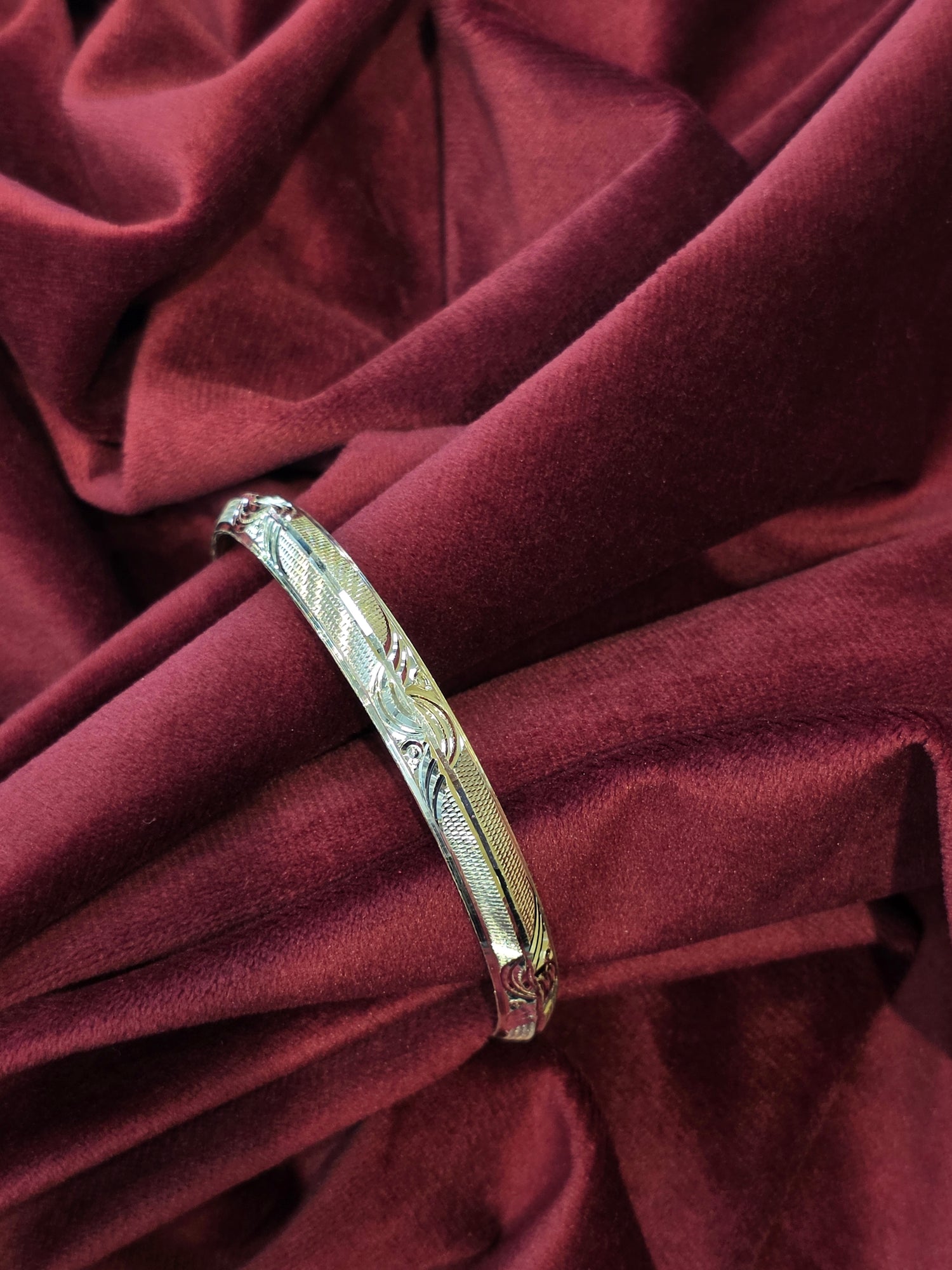 MEN SILVER KADA SIZE 2.6 BK044