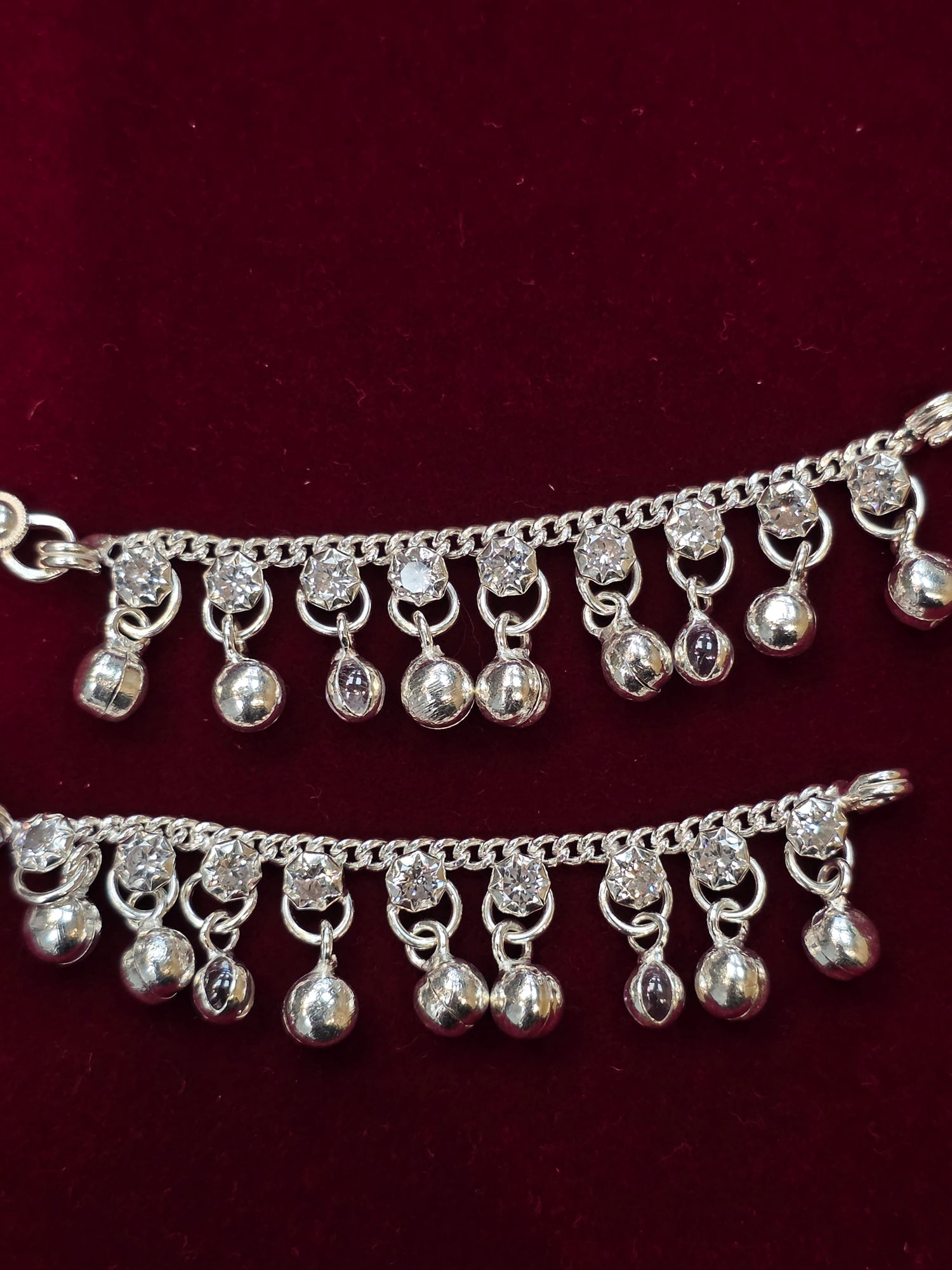 PURE SILVER LADDU GOPAL’S ANKLETS AC199