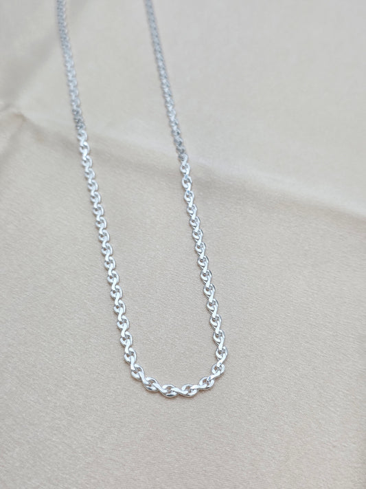 SILVER CHAIN 18 INCH LC108