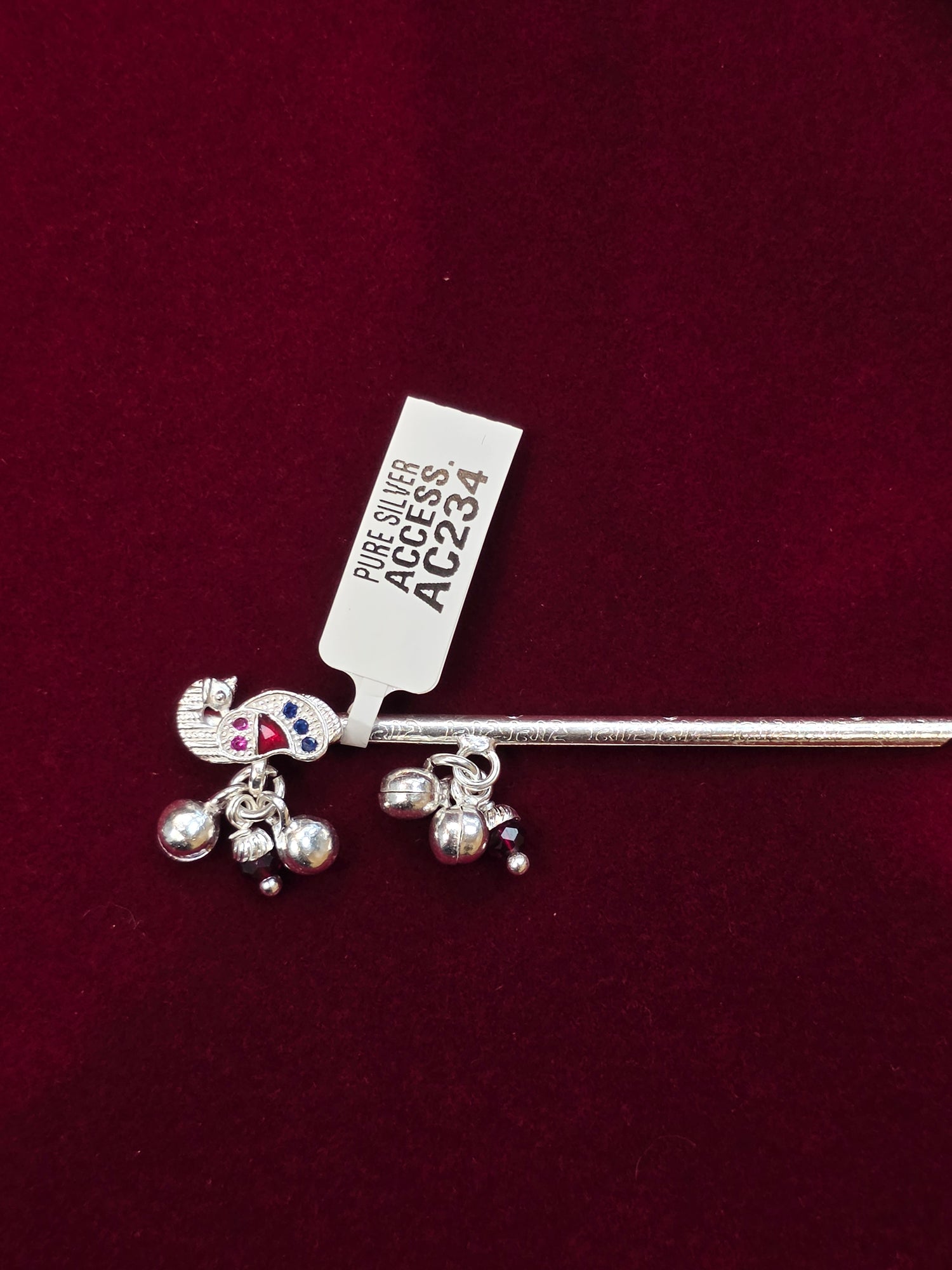 PURE SILVER LADDU GOPAL’S BANSURI AC234