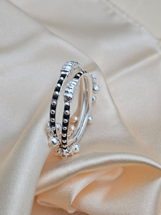 BABY SILVER SAGGLE 1.5 SIZE BS087