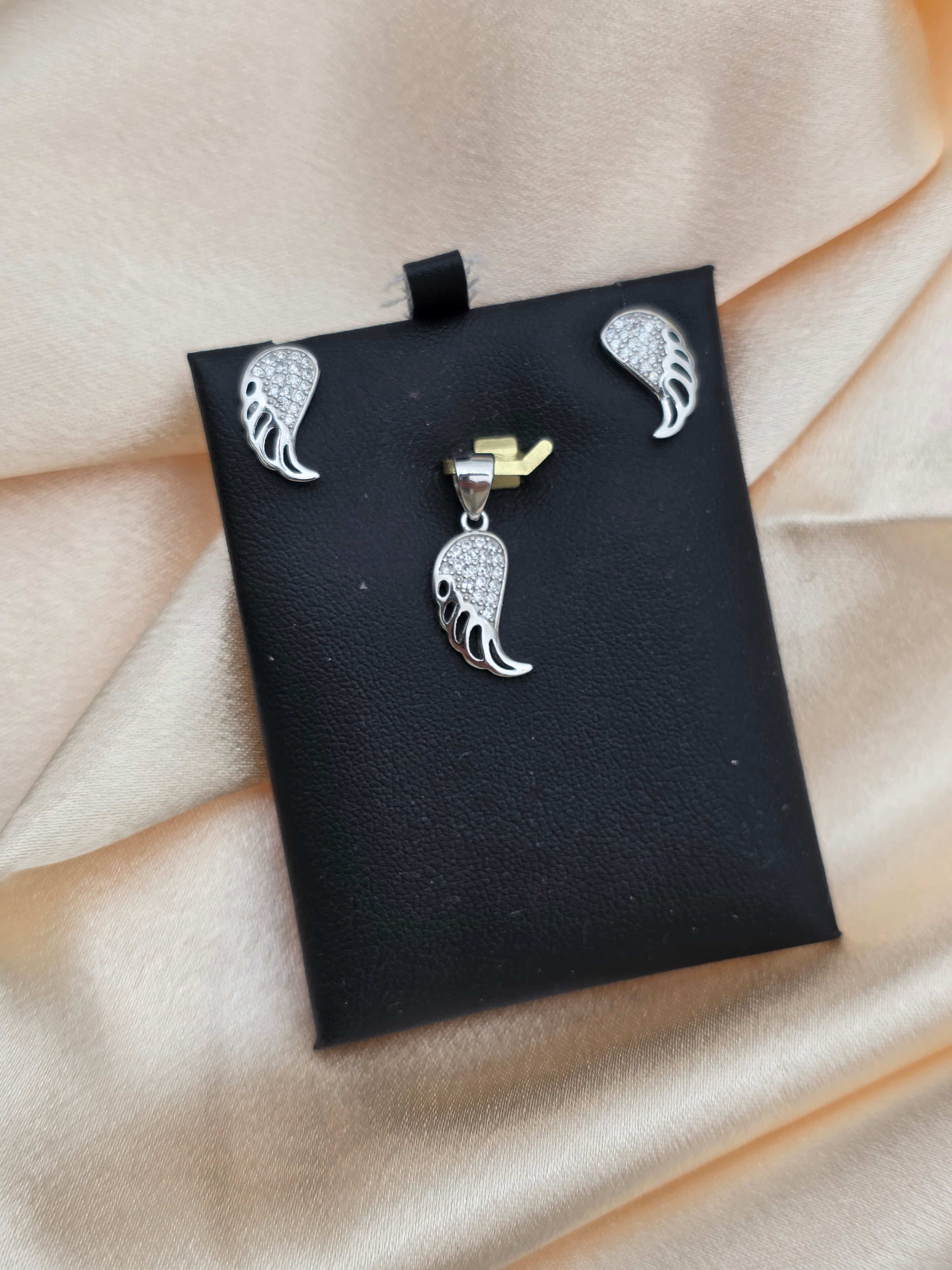 SILVER PENDANT SET – krishnajeweller