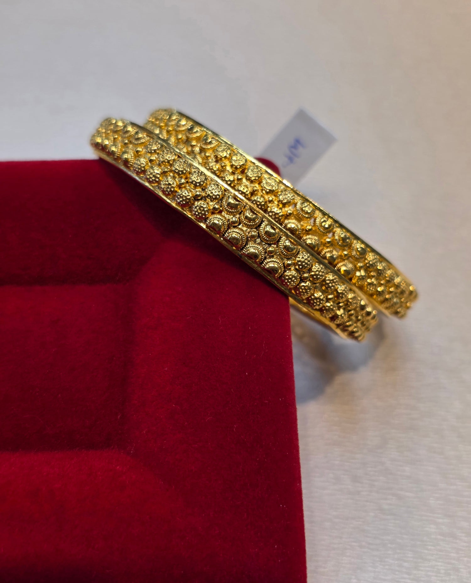 GOLD PLATED BANGLES SIZE 2.3 BG014