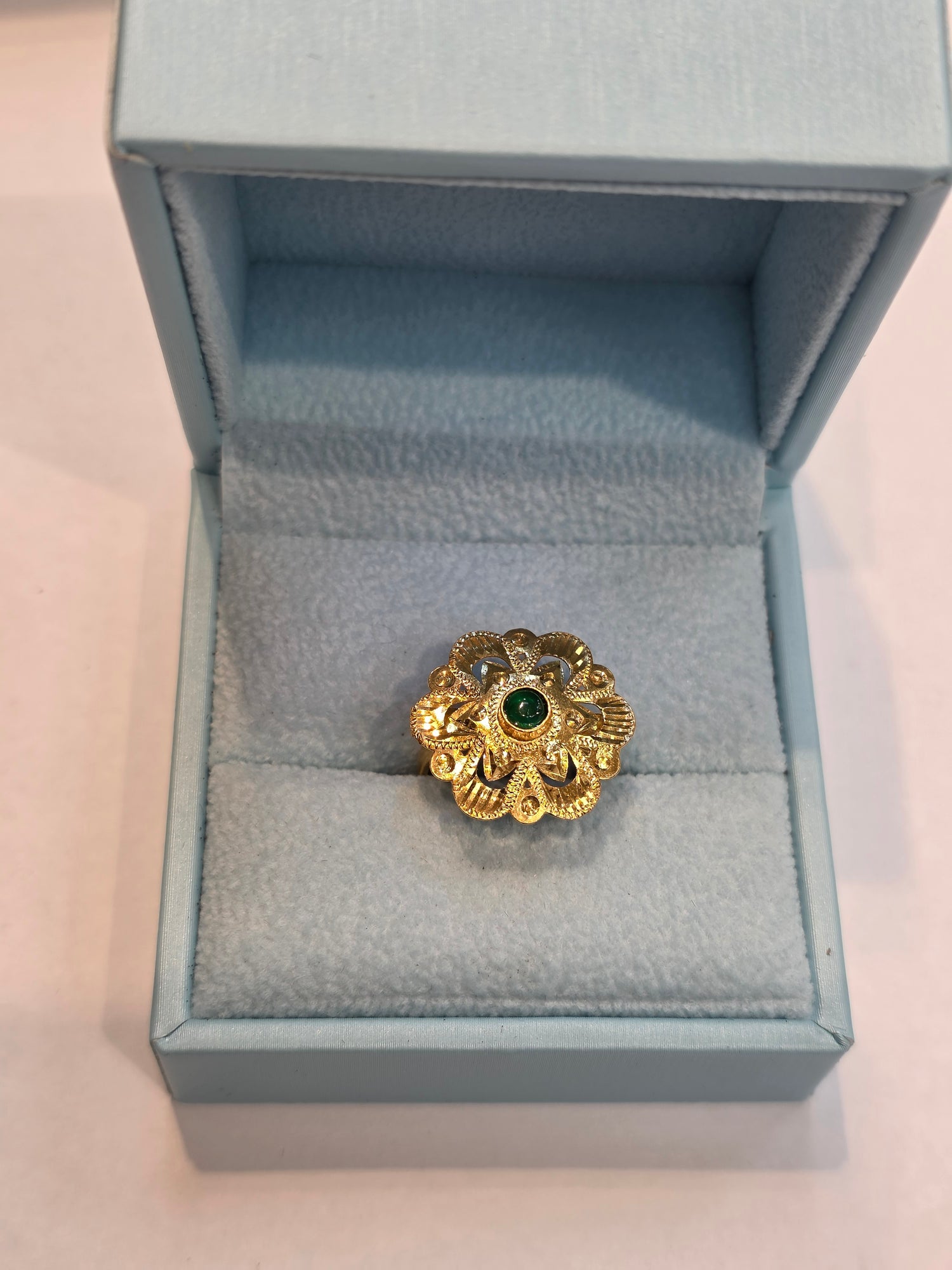 GOLD PLATED RING SIZE 5
