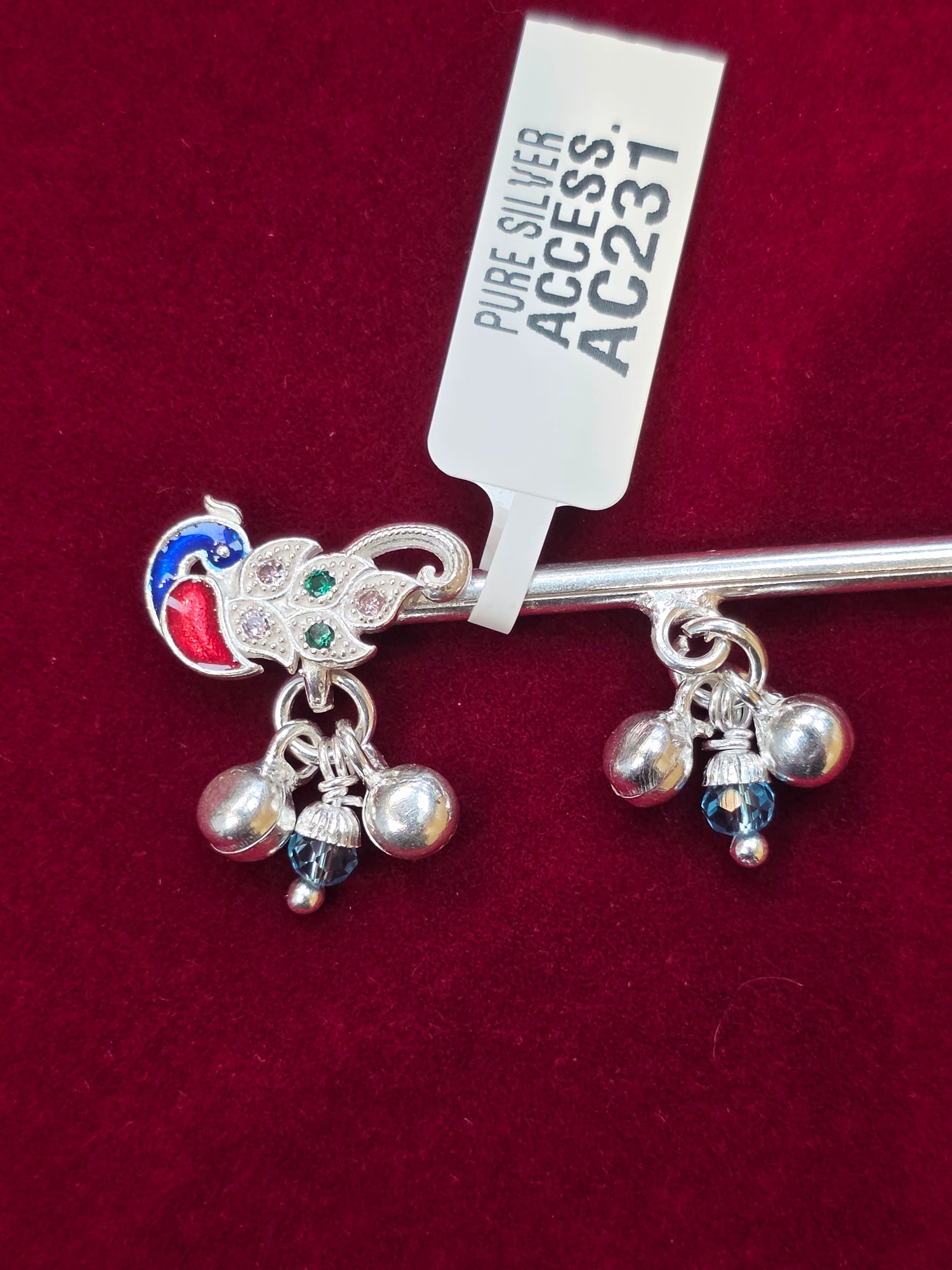 PURE SILVER LADDU GOPAL’S BANSURI AC231