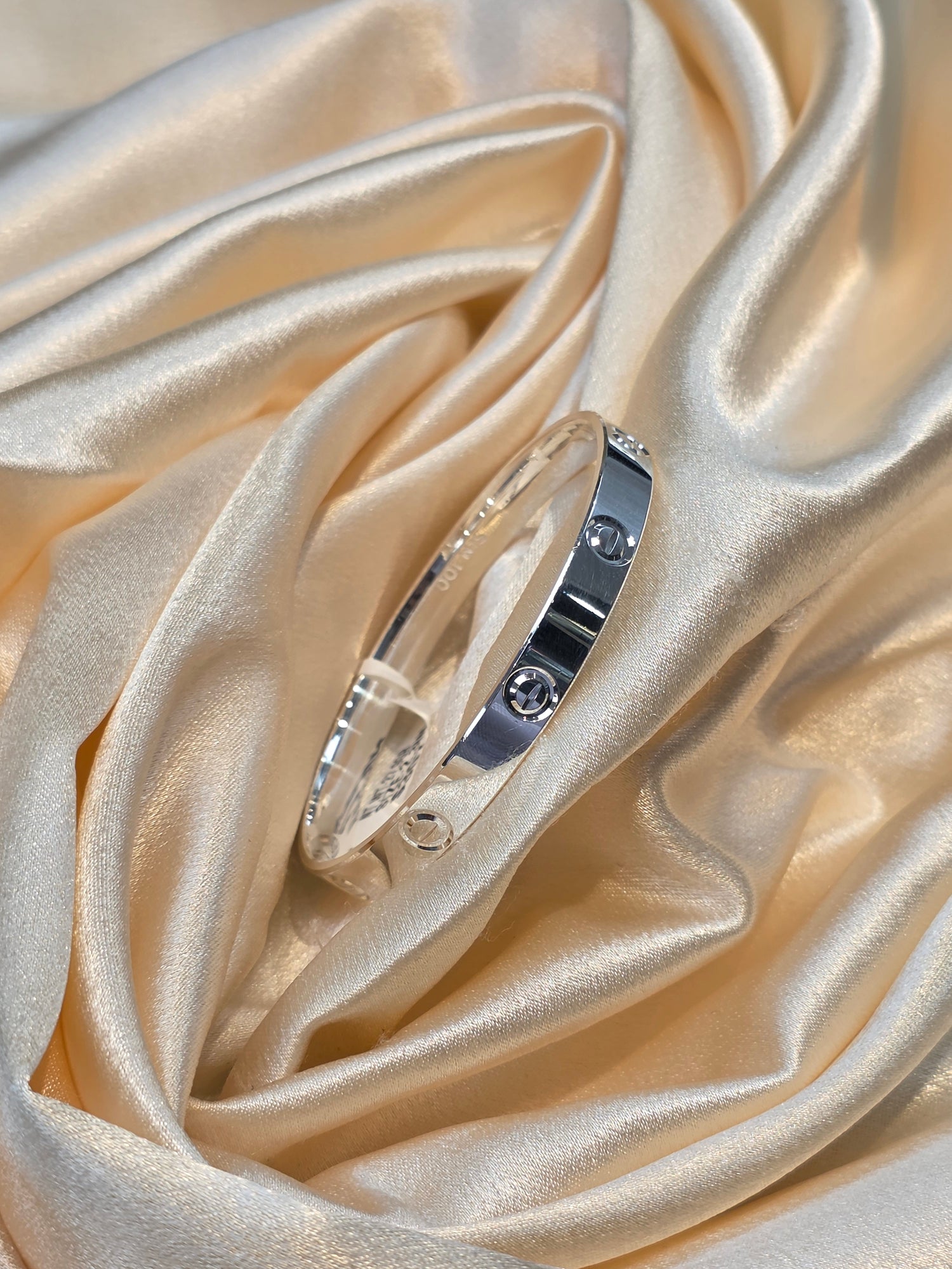 PURE SILVER CARTIER KADDA SIZE 2.4 CK030