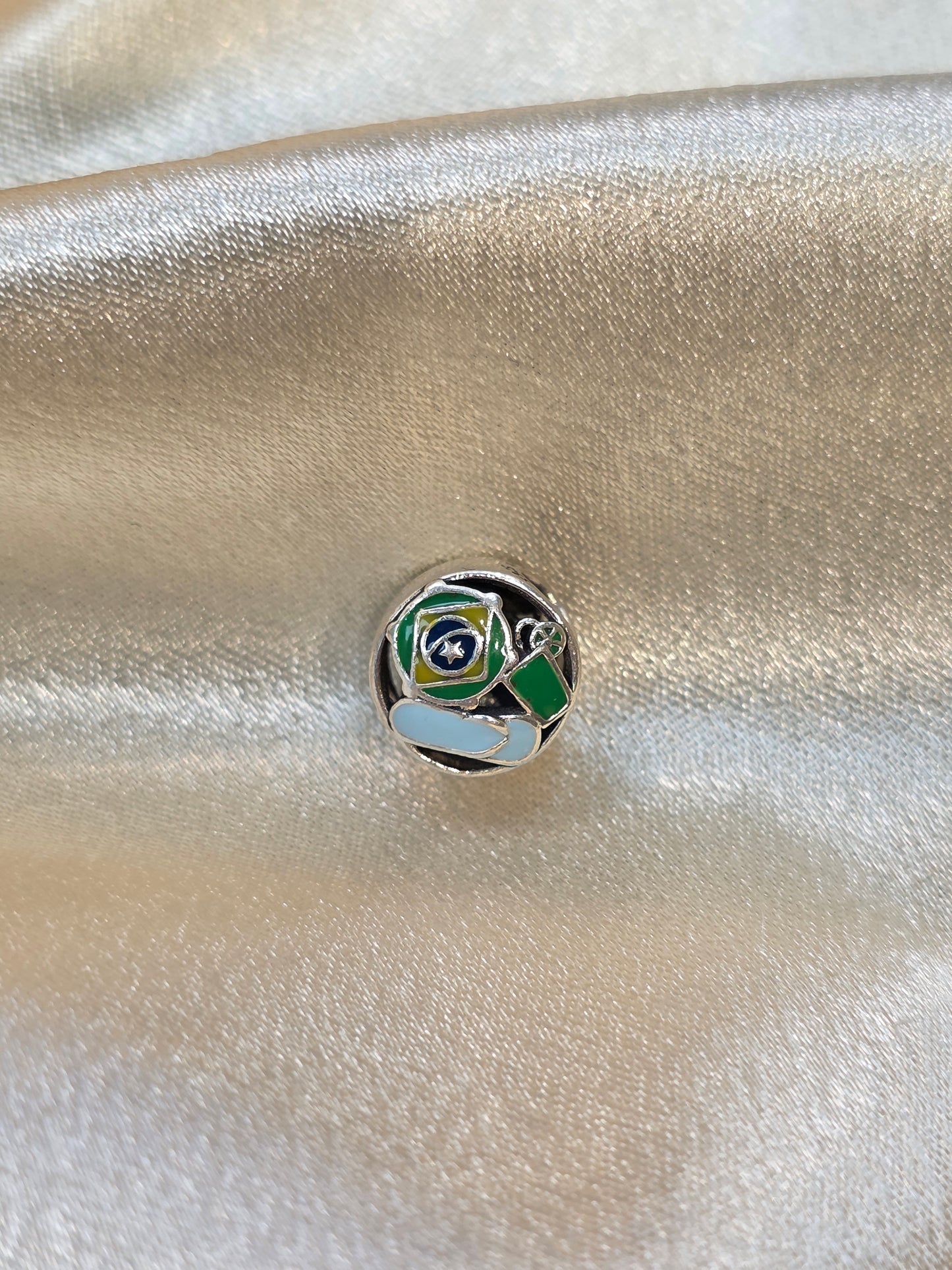 BRAZIL NATIONAL TRAVEL PANDORA CHARM PC268
