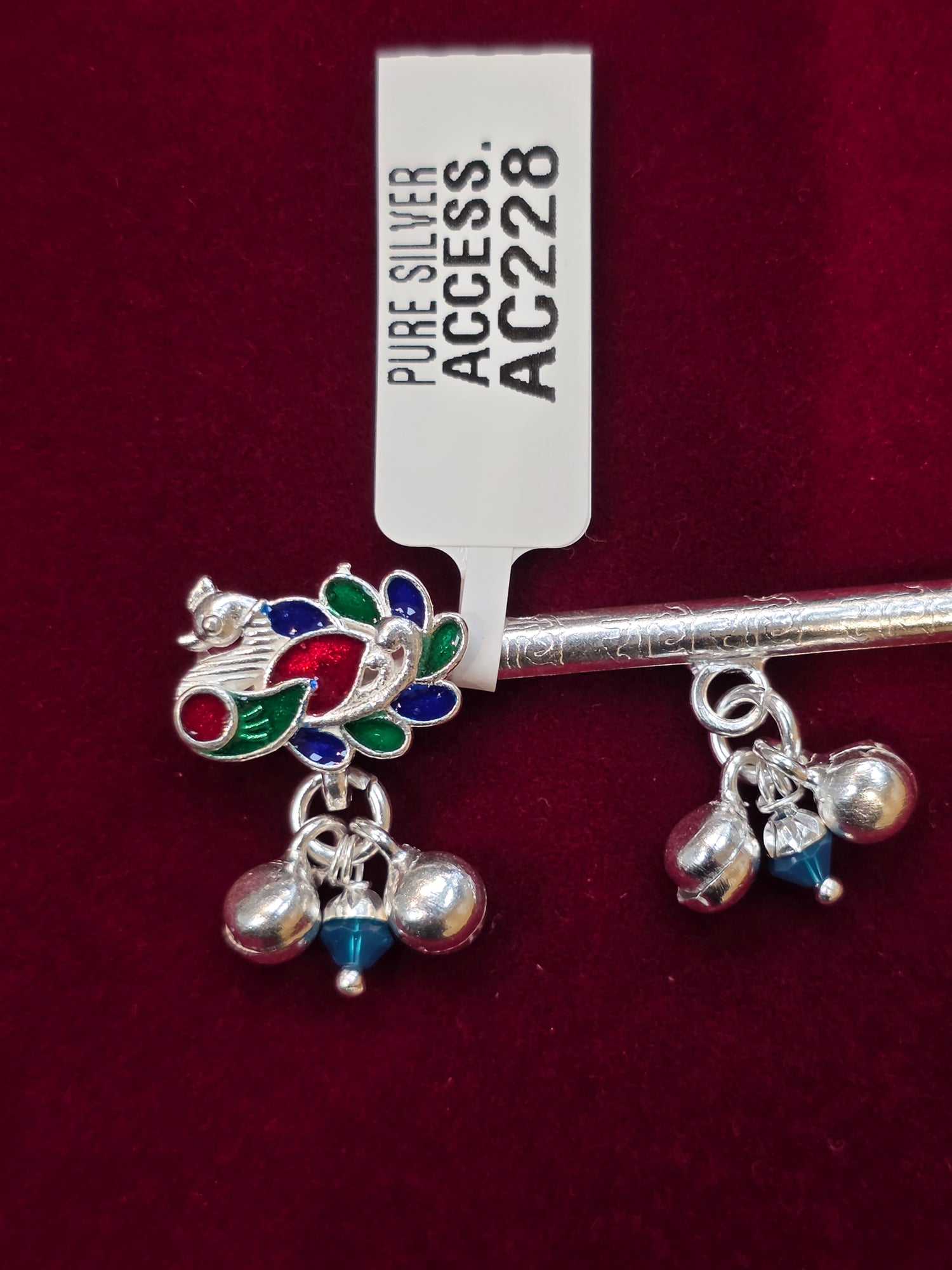 PURE SILVER LADDU GOPAL’S BANSURI AC228