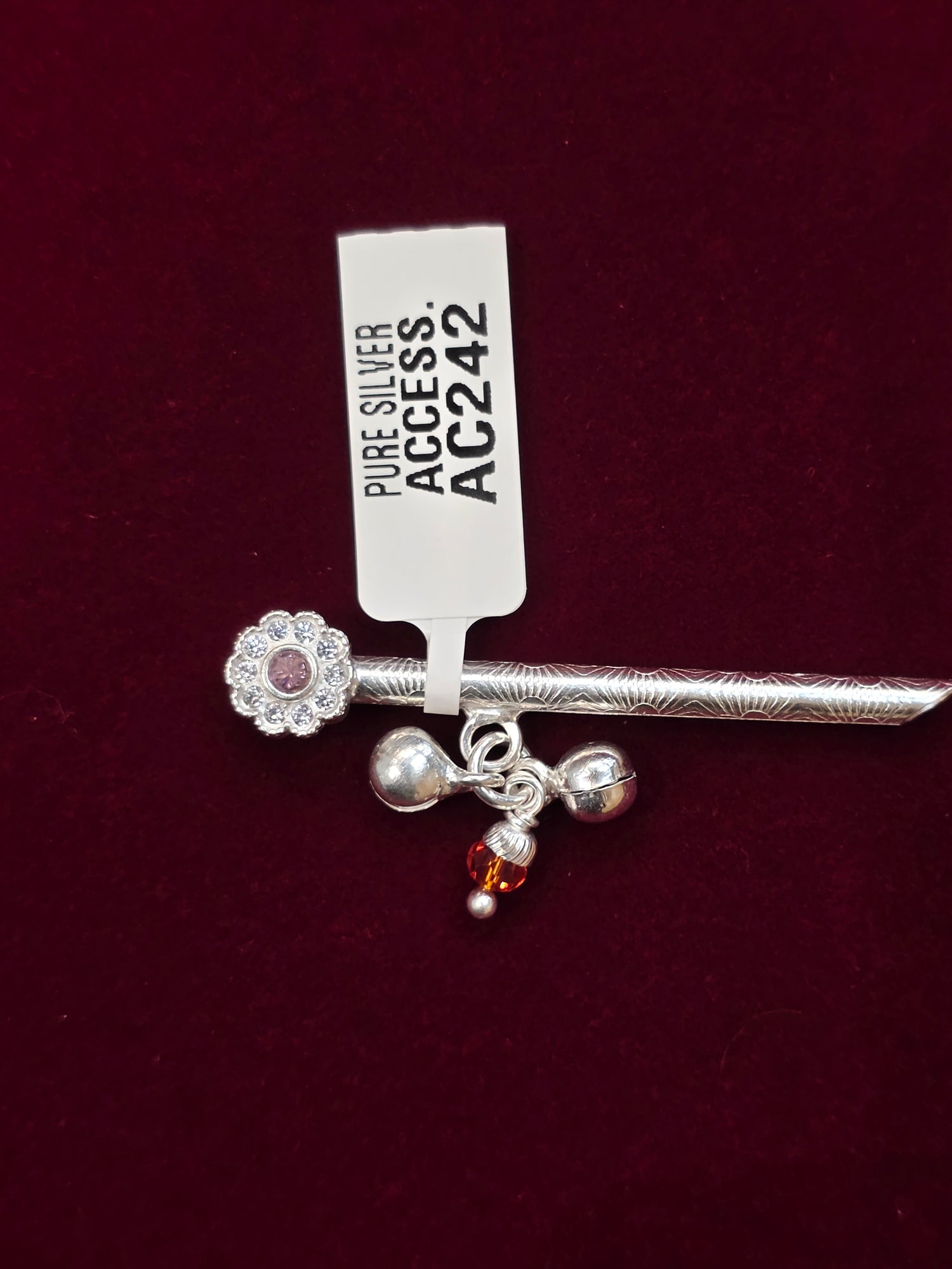 PURE SILVER LADDU GOPAL’S BANSURI AC242