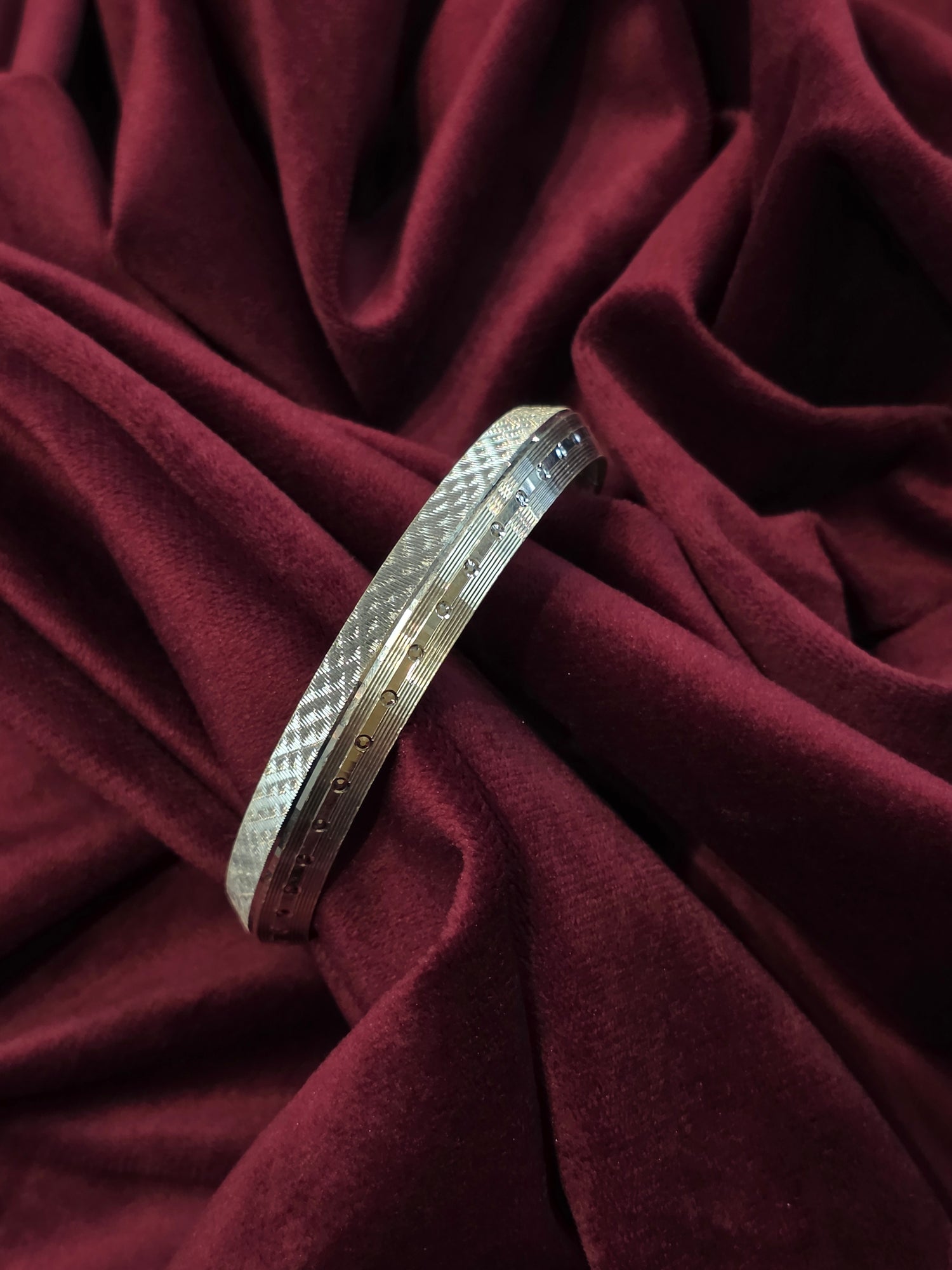 MEN SILVER KADA SIZE 2.6 BK052