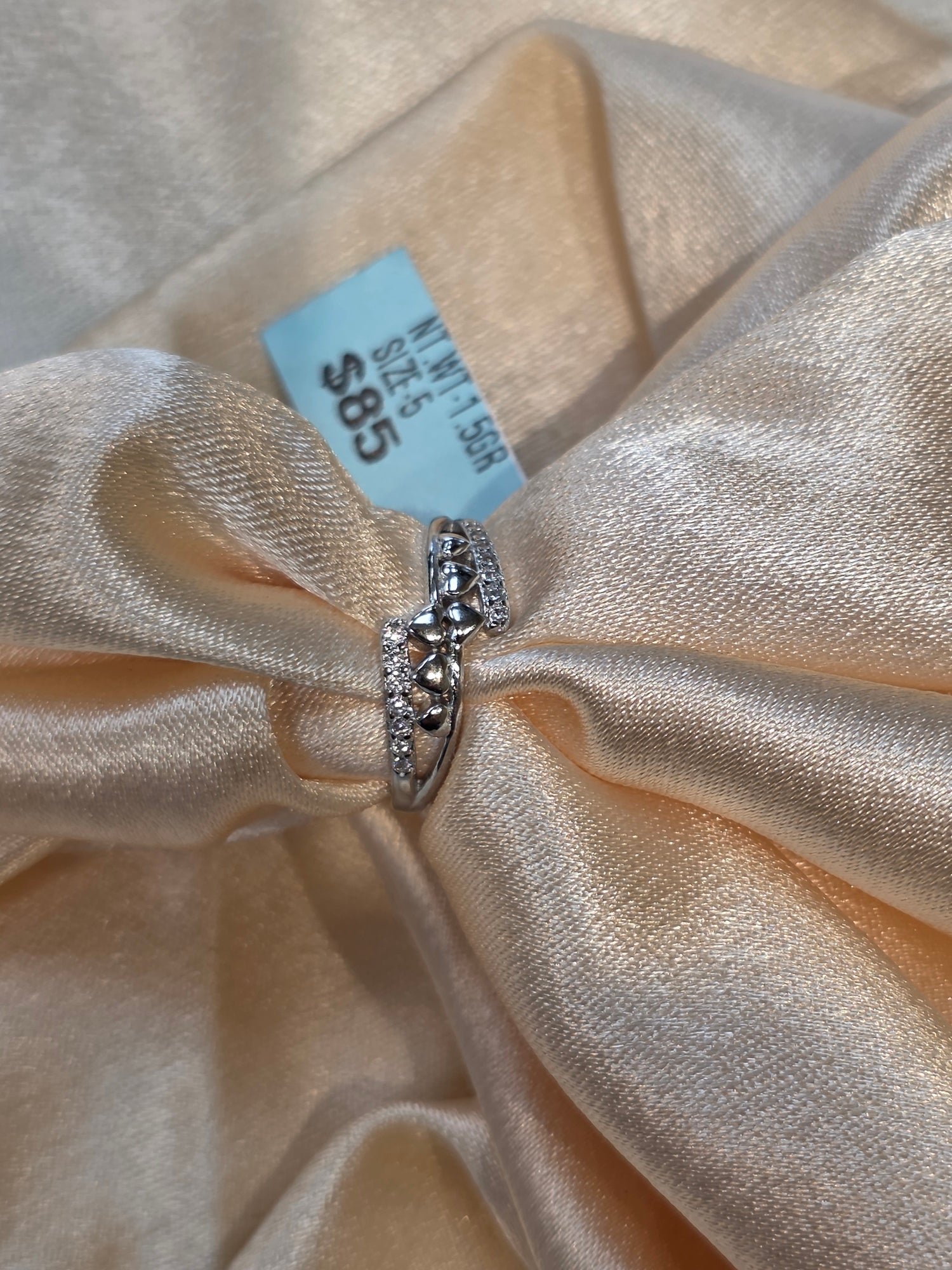 SILVER RING SIZE 5 GR508
