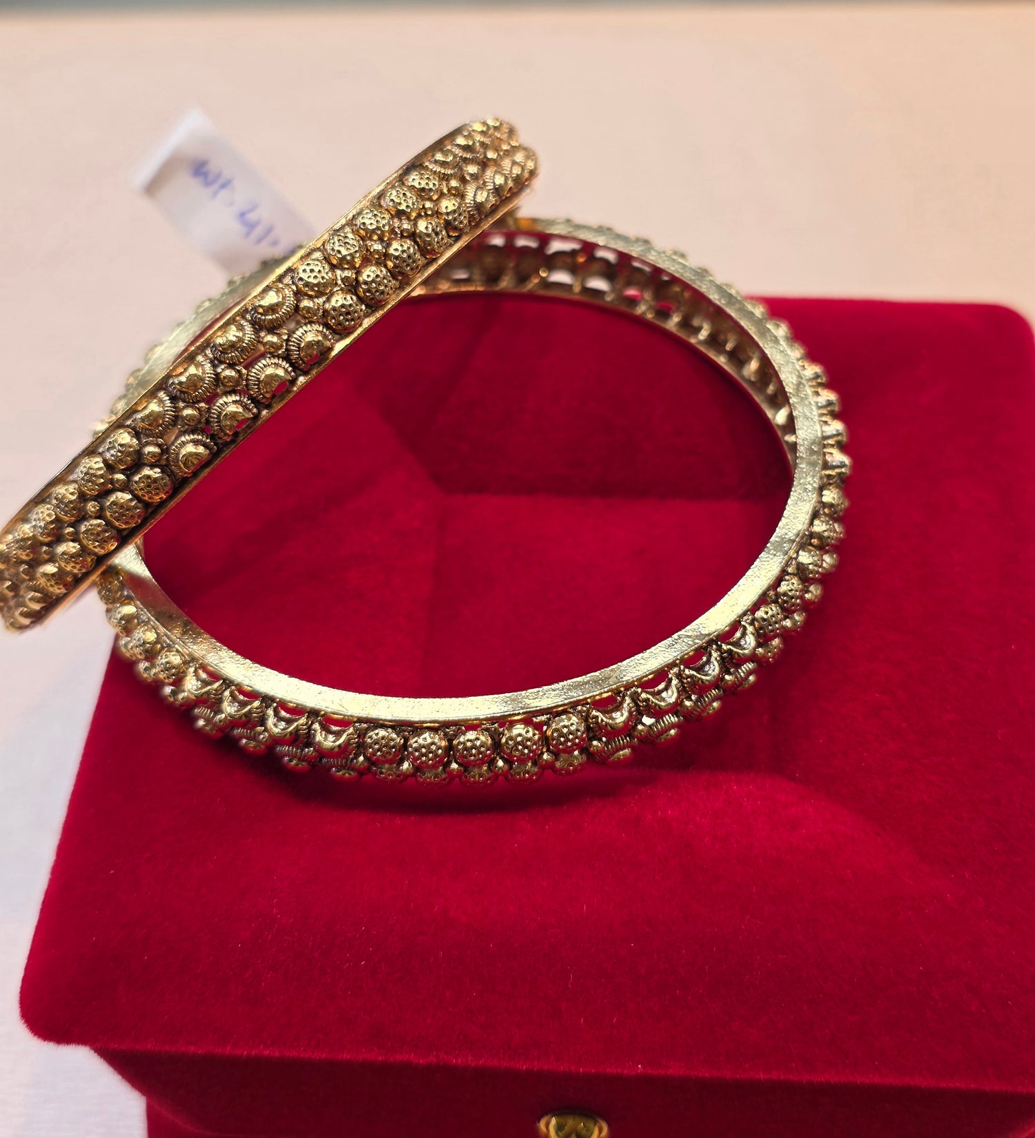 GOLD PLATED BANGLES SIZE 2.3 BG005