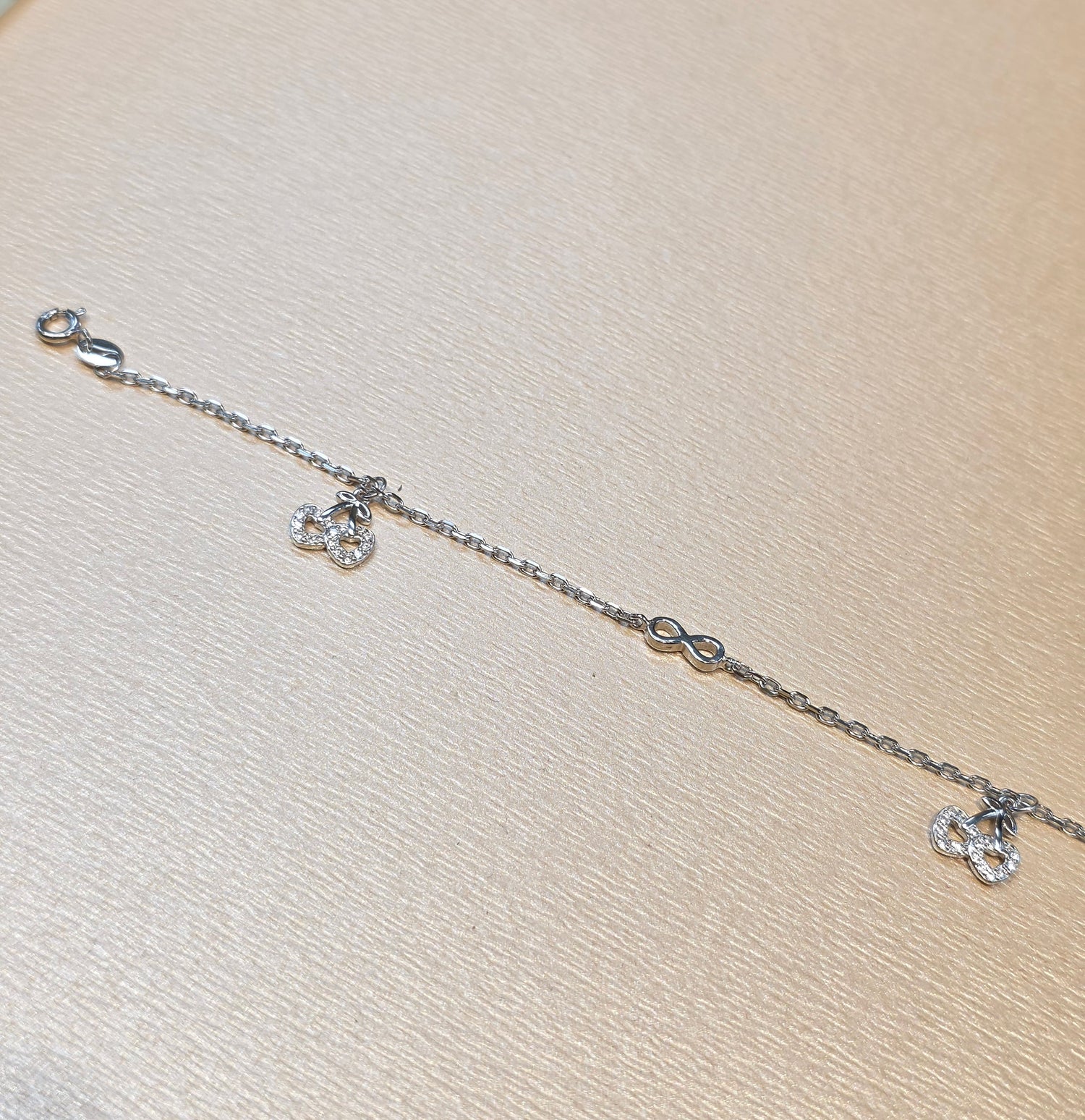 SILVER SINGLE ANKLET SA180