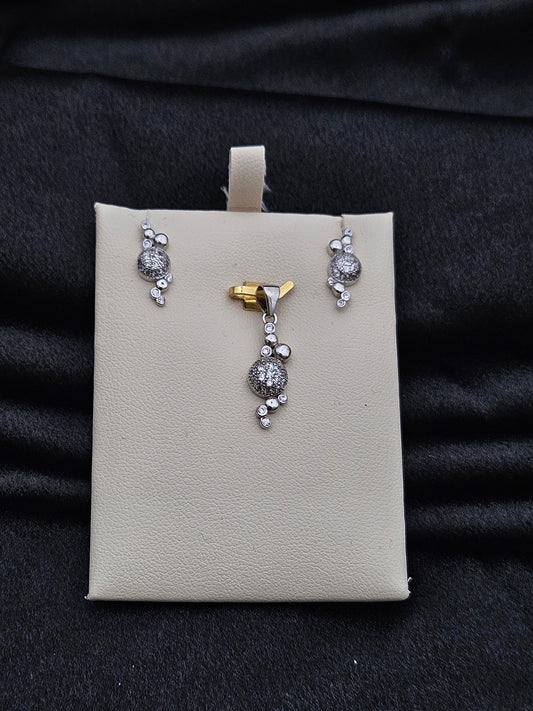 SILVER PENDANT SET PS016