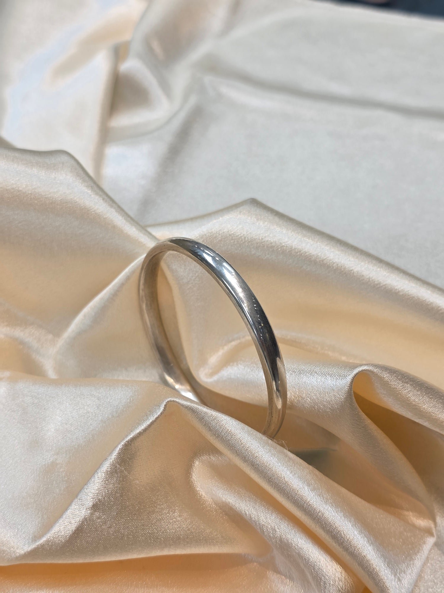 PURE SILVER PLAIN KADA SIZE 2.4 PK013