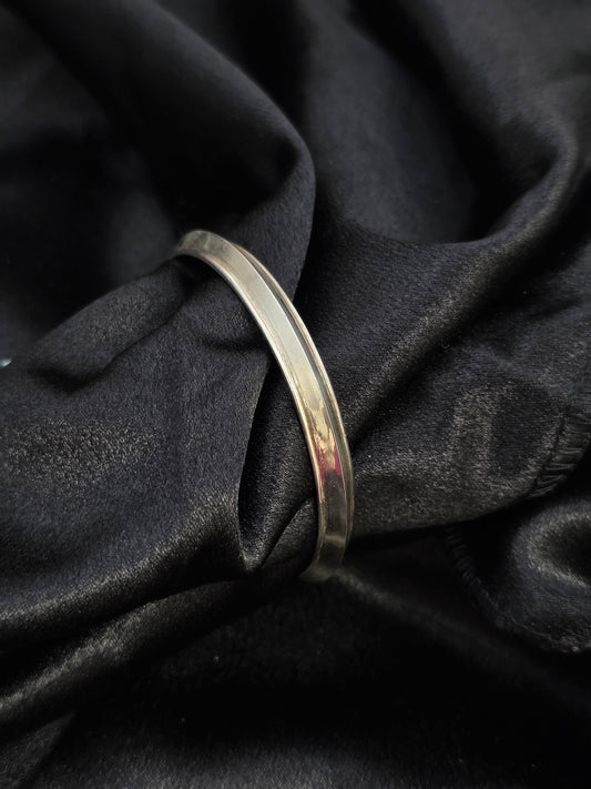 PURE SILVER PLAIN KADDE 2.2 INCH PK042