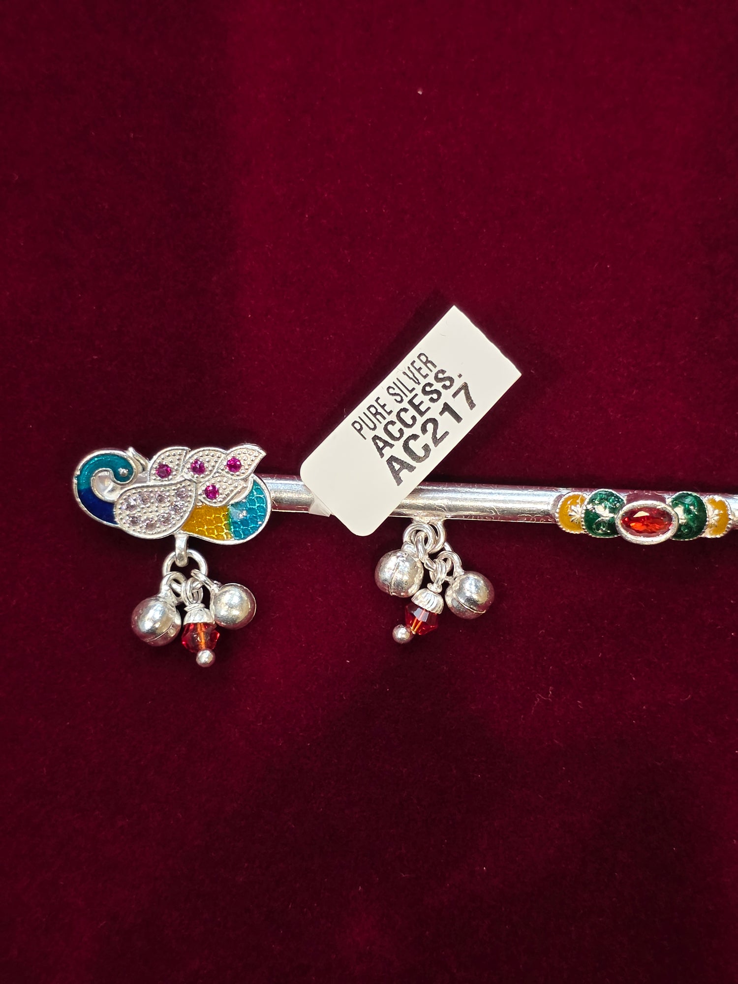 PURE SILVER LADDU GOPAL’S BANSURI AC217