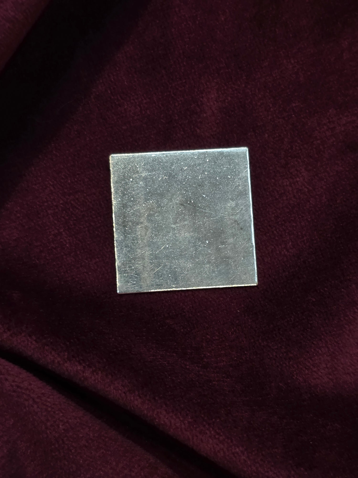 PURE SILVER SQUARE PIECE AC106