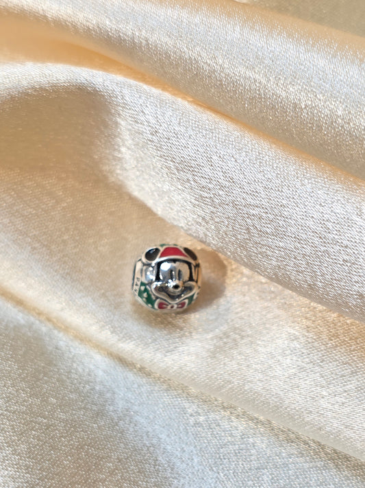 DISNEY SANTA MICKEY PANDORA CHARM PC179