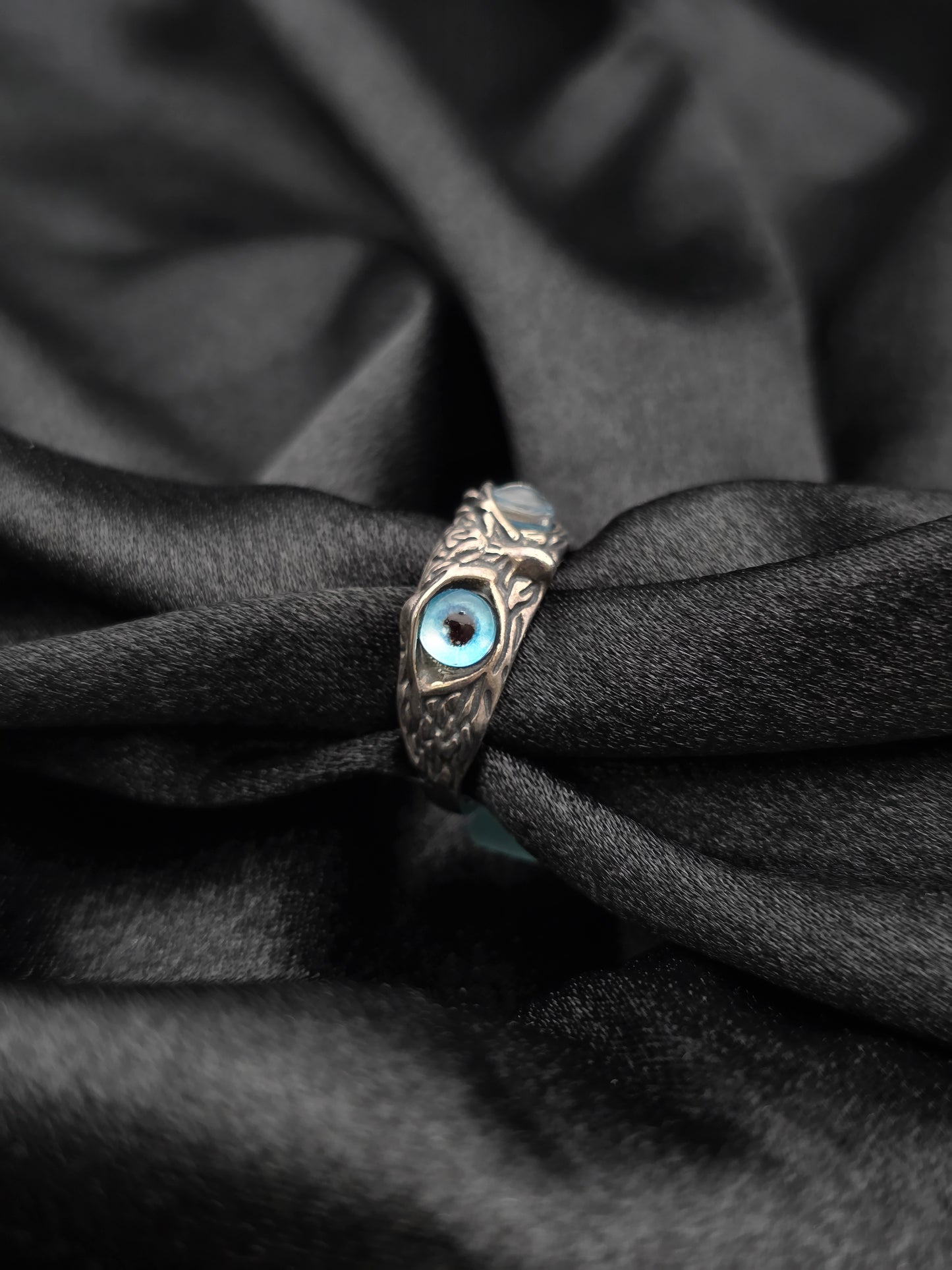 BOYS SILVER RING SIZE 9 BR061