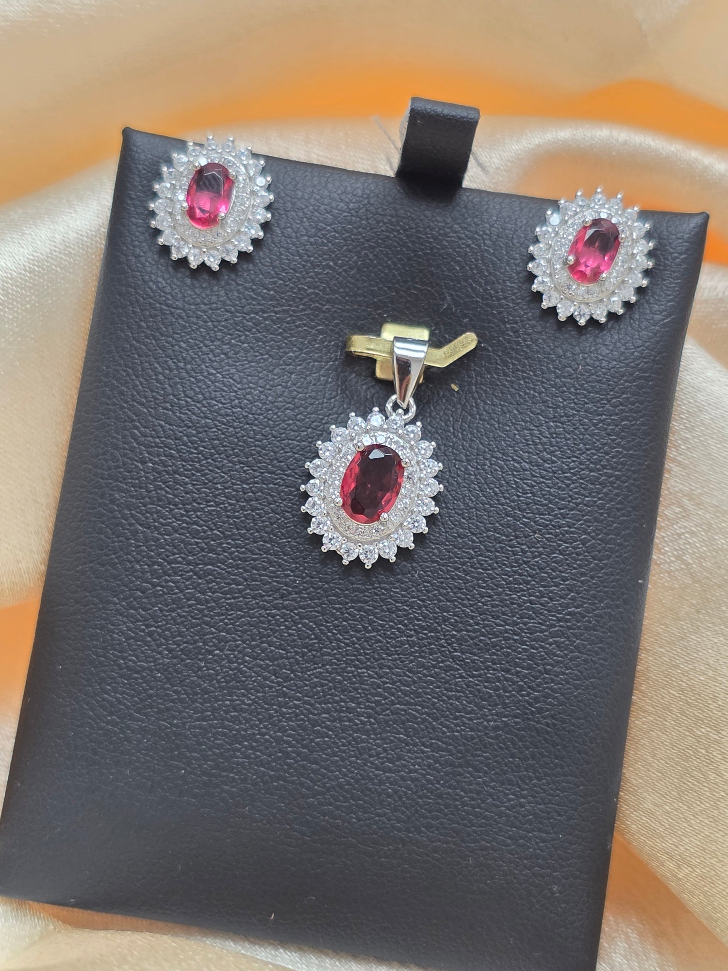 SILVER PENDANT SET PS034