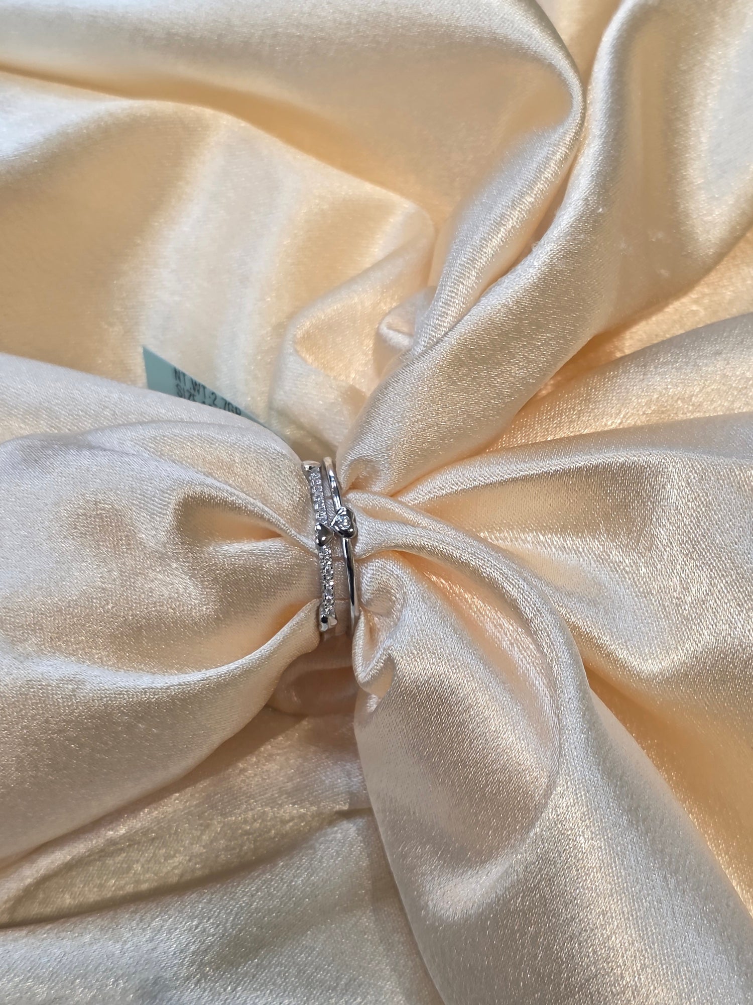 SILVER RING SIZE 10 GR595