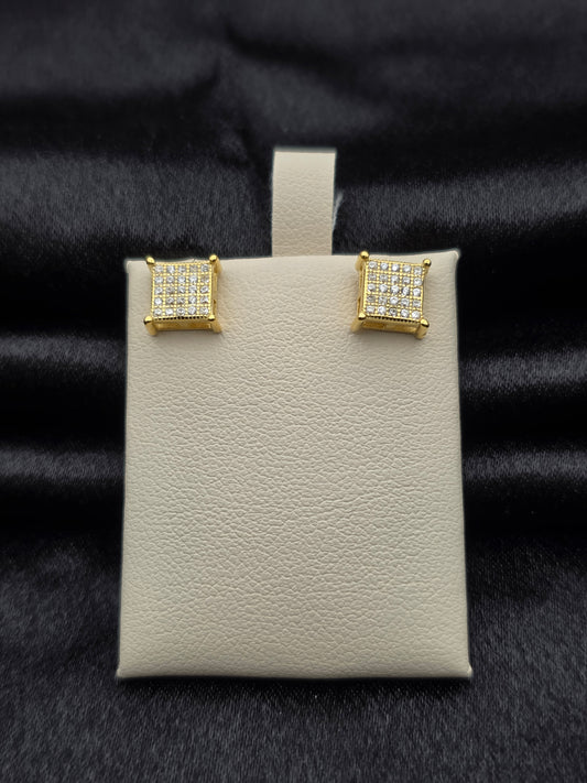 SILVER EAR STUDS GE298