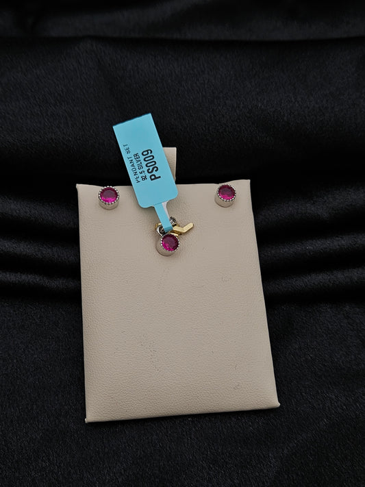 SILVER PENDANT SET PS009