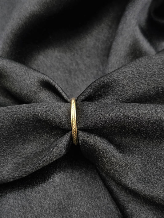 GOLDPLATED BAND SIZE 7 GR488