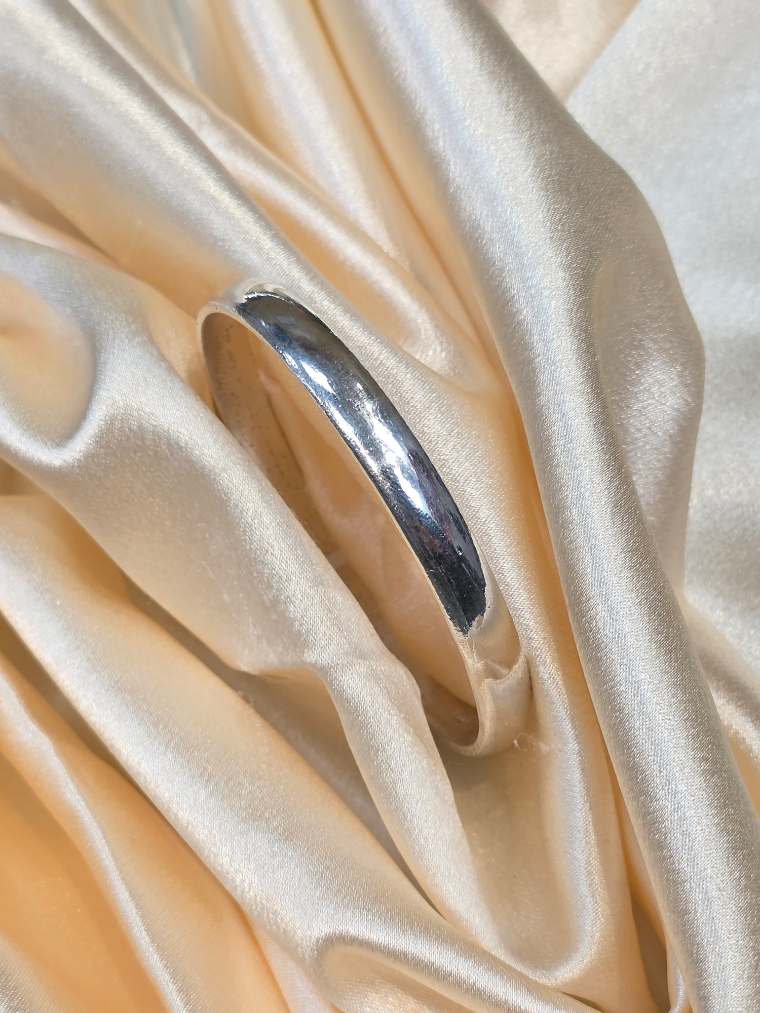 PURE SILVER PLAIN KADA SIZE 2.7 PK102