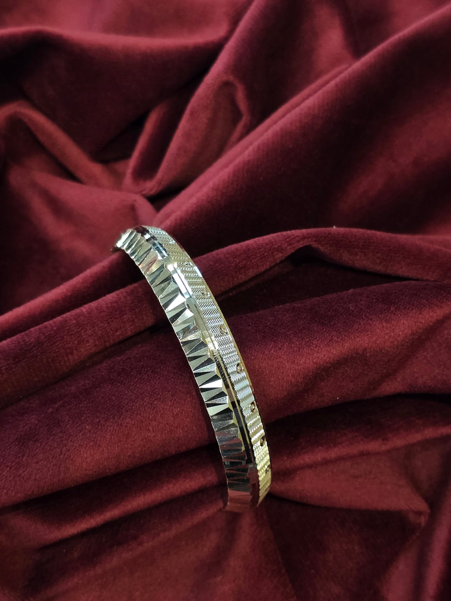 MEN SILVER KADA SIZE 2.6 BK090