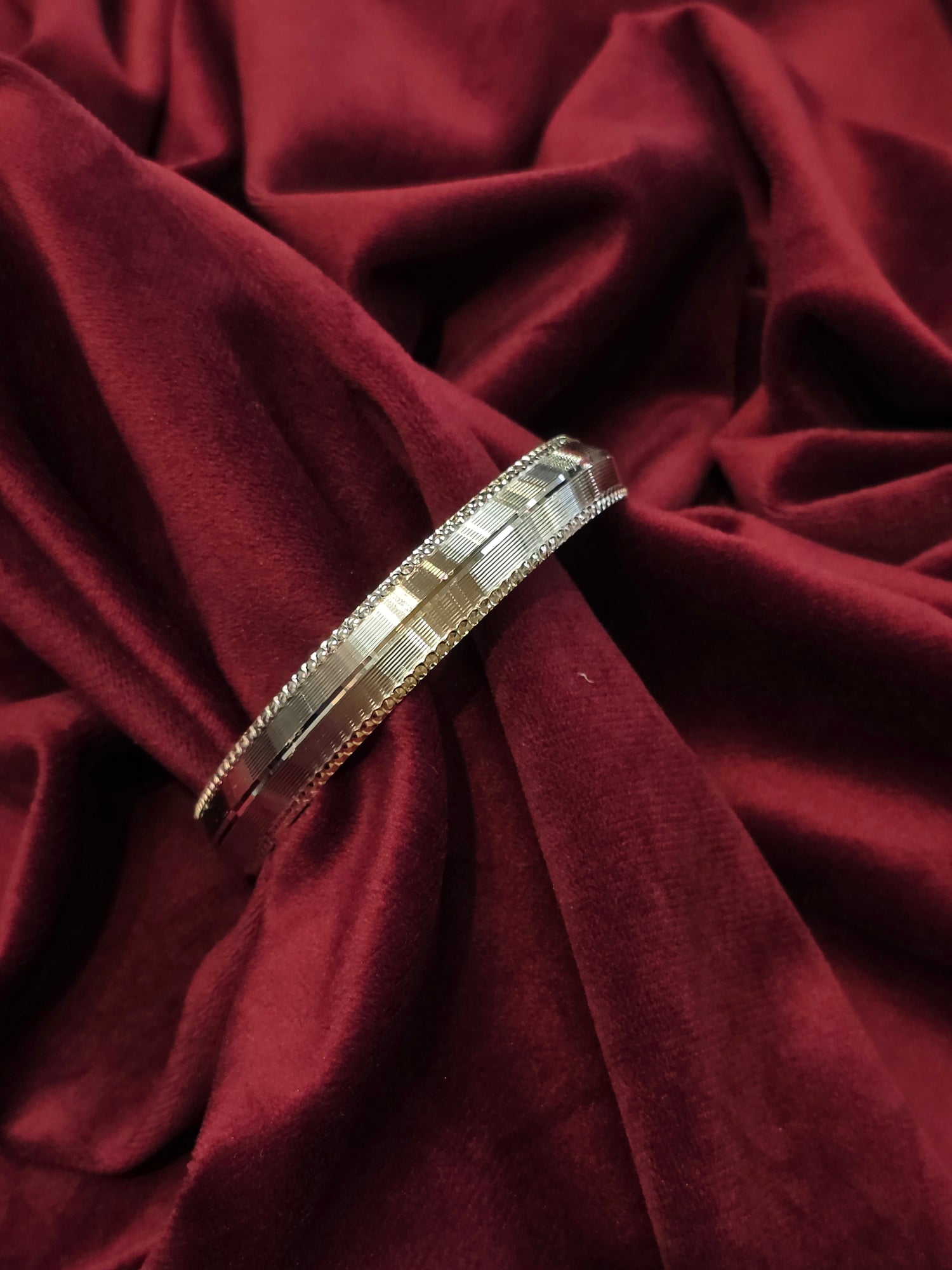 MEN SILVER KADA SIZE 2.6 BK076